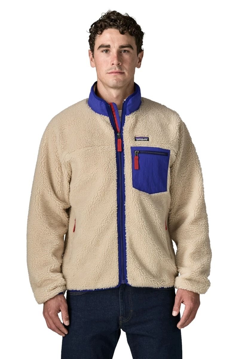 Kurtka trekkingowa męska Patagonia Classic Retro-X Dark Natural Cobalt