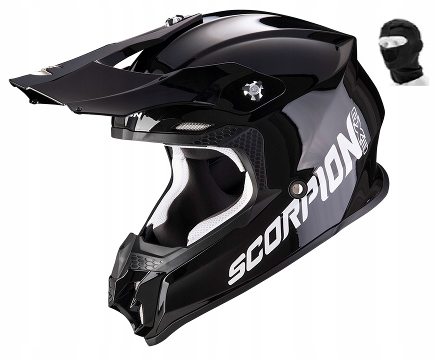 SCORPION KASK VX-16 AIR SOLID BLACK M