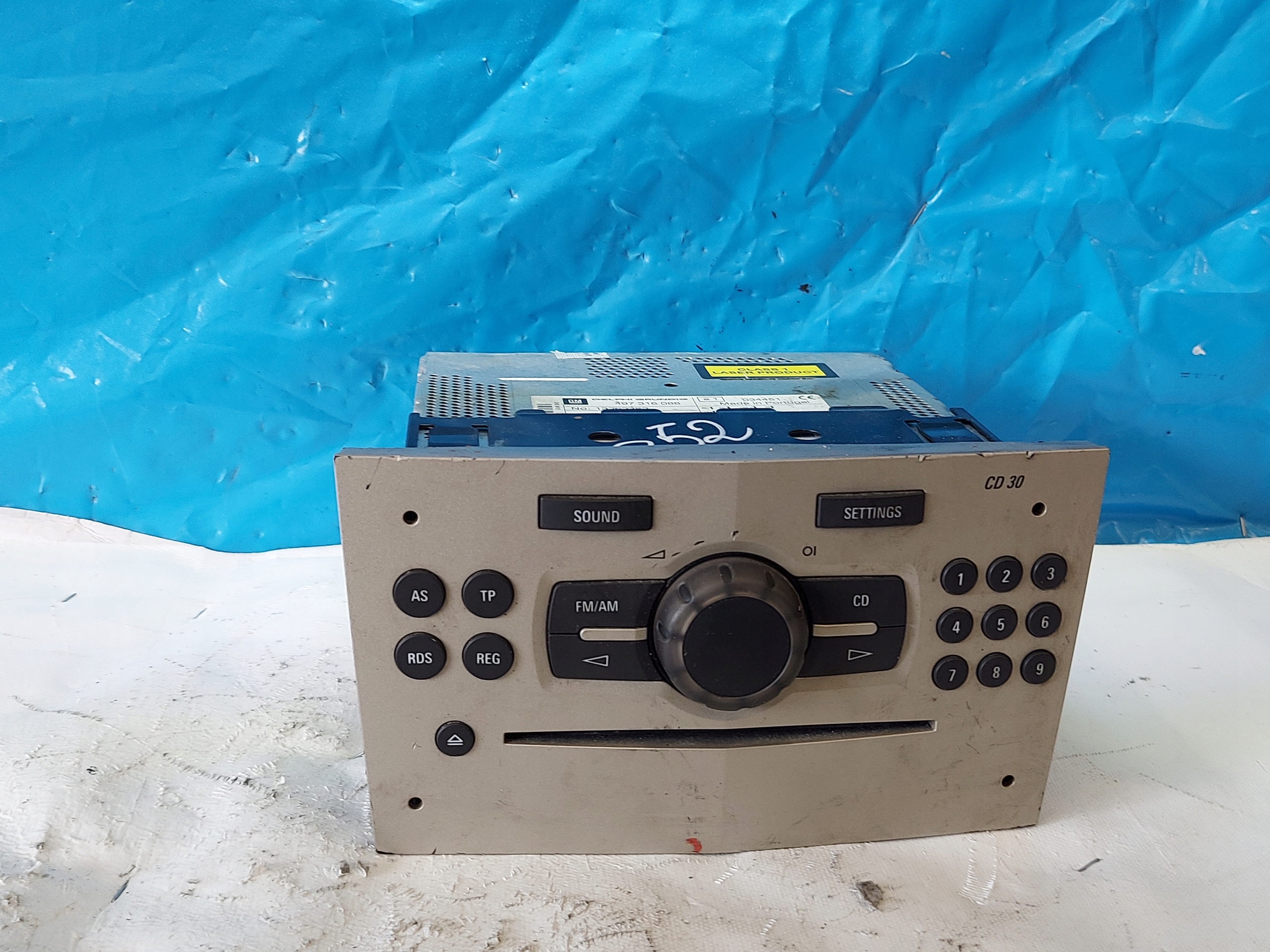 RADIO EKRAN ASTRA H CD30 497316088