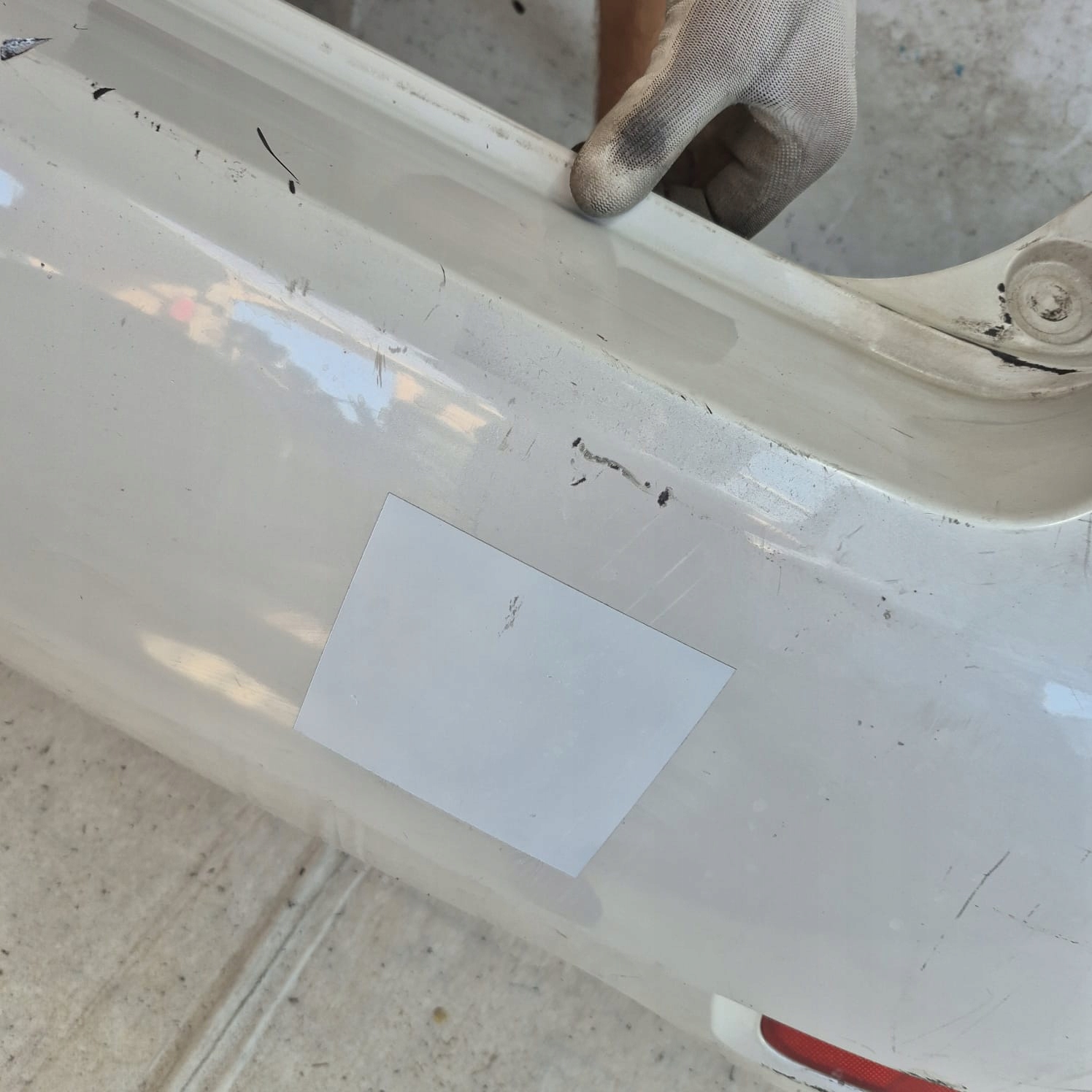 SUBARU IMPREZA III GH 07- bumper rear part rear