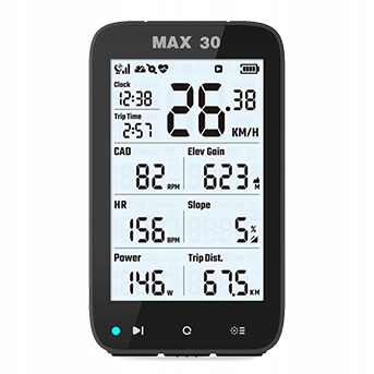

Shanren MAX30 Komputer licznik rowerowy Gps Ant+