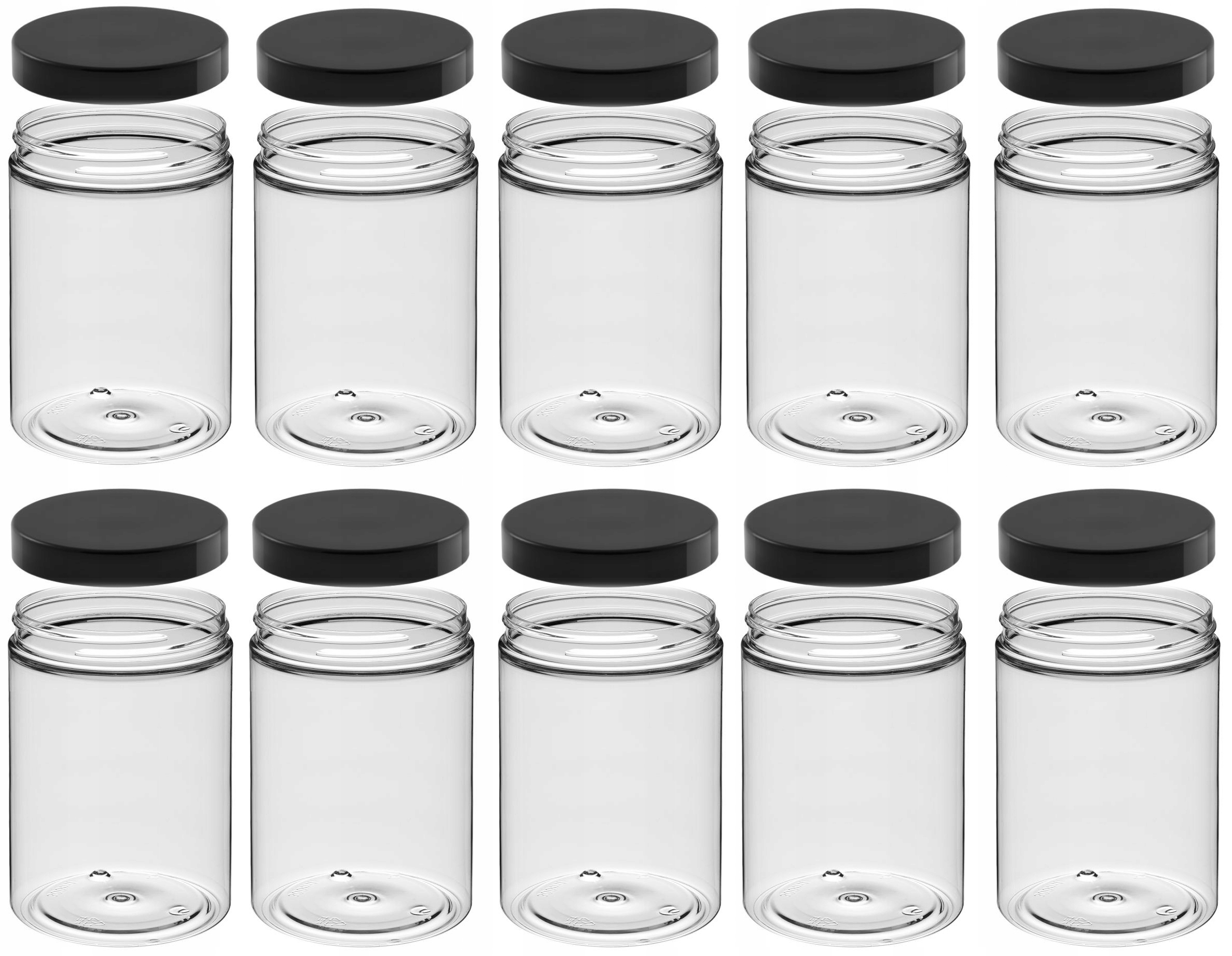 

Zestaw 10x300 ml pojemników słoik na przyprawy