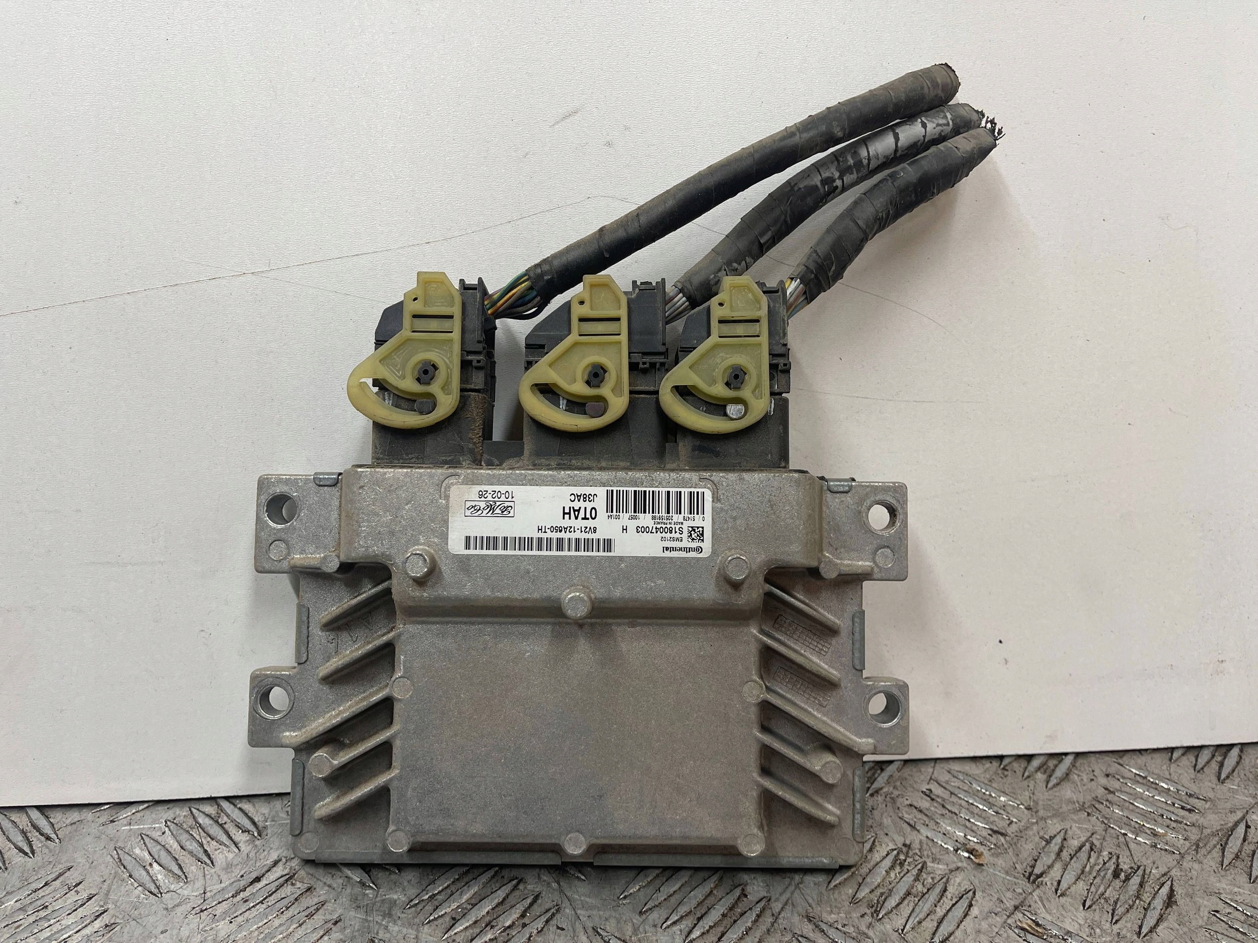 control unit of the engine Ford Fiesta MK7 1.4 16V 8V2112A650TH