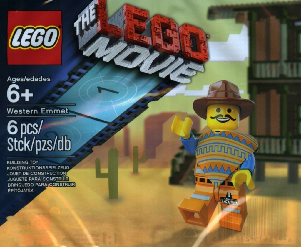 5002204 Lego Movie Przygoda Western Emmet polybag Misb