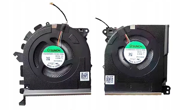 Ventilátor Komplet Cpu Gpu Hp Zbook 15 Studio G7 M05256-001 M05255-001