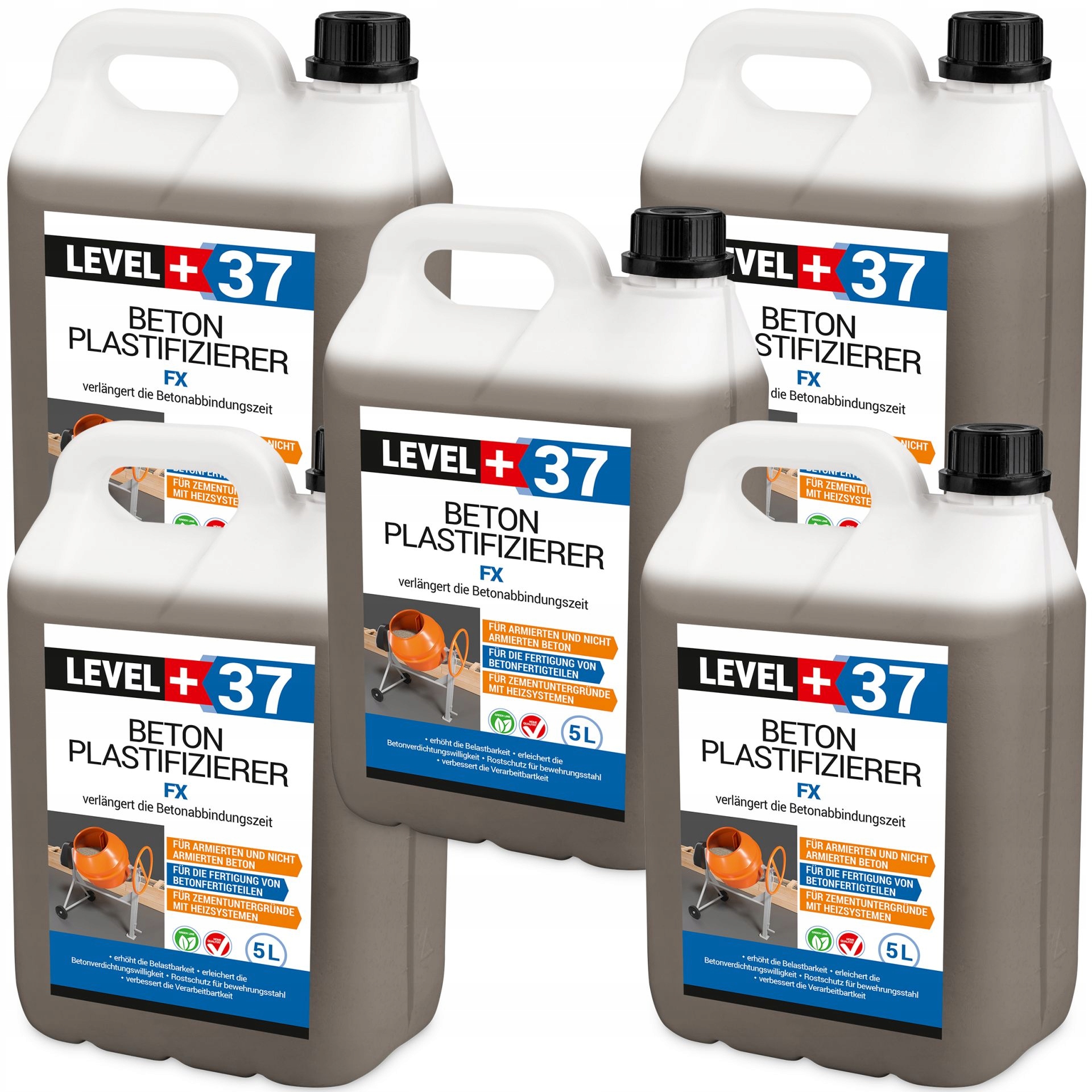 Plastifikátor pro Betonu a potěry 25 L L+37