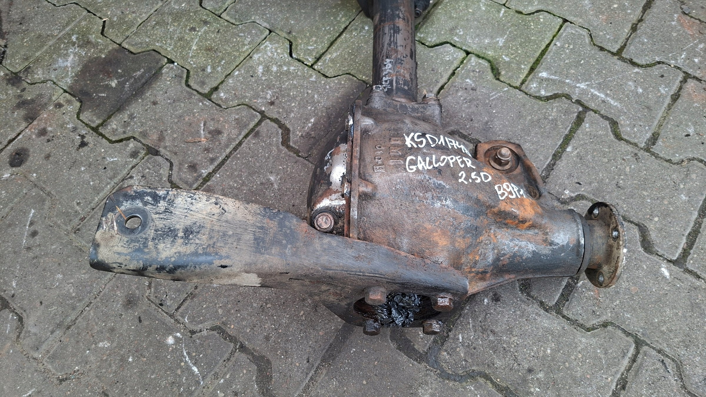 differential differential front HYUNDAI GALLOPER 2.5D