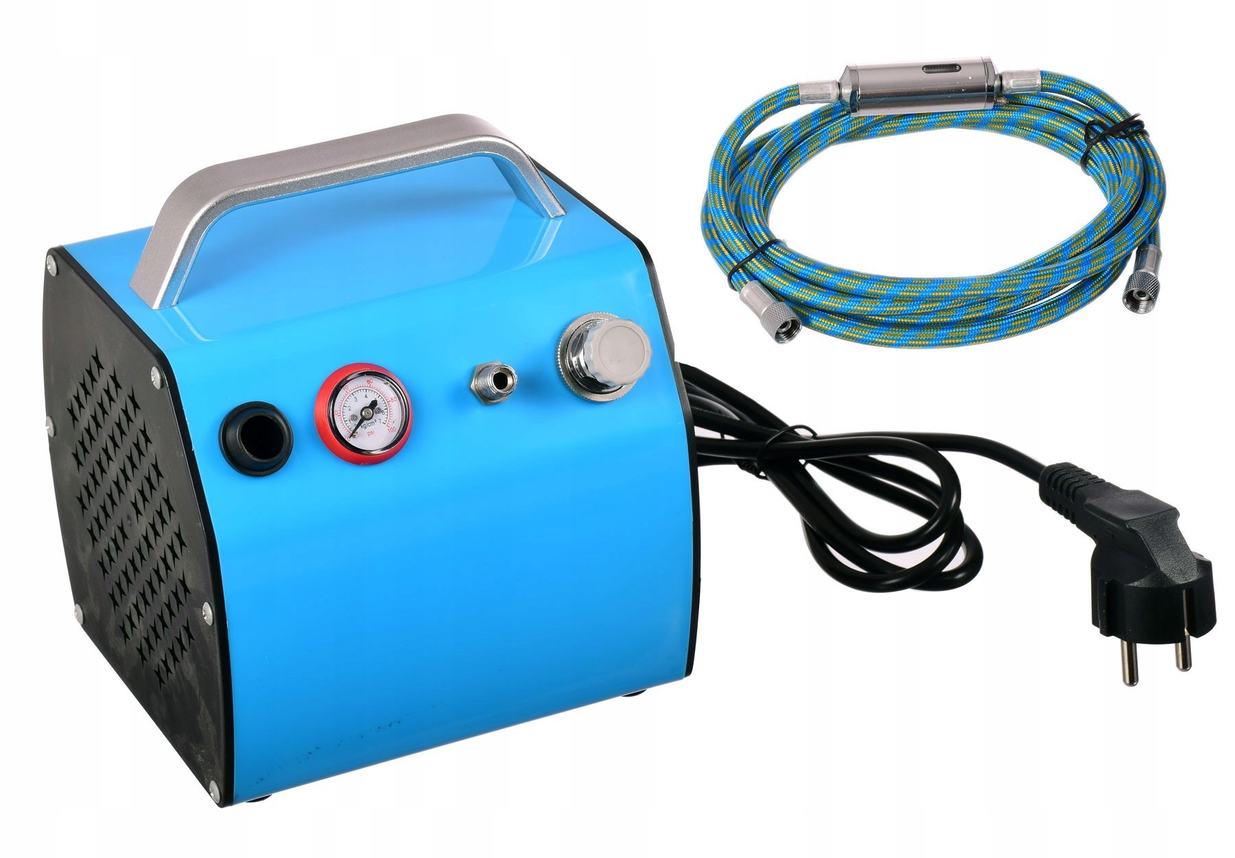 Kompresor Aerografu Redukce Manometr Hadice Filtr