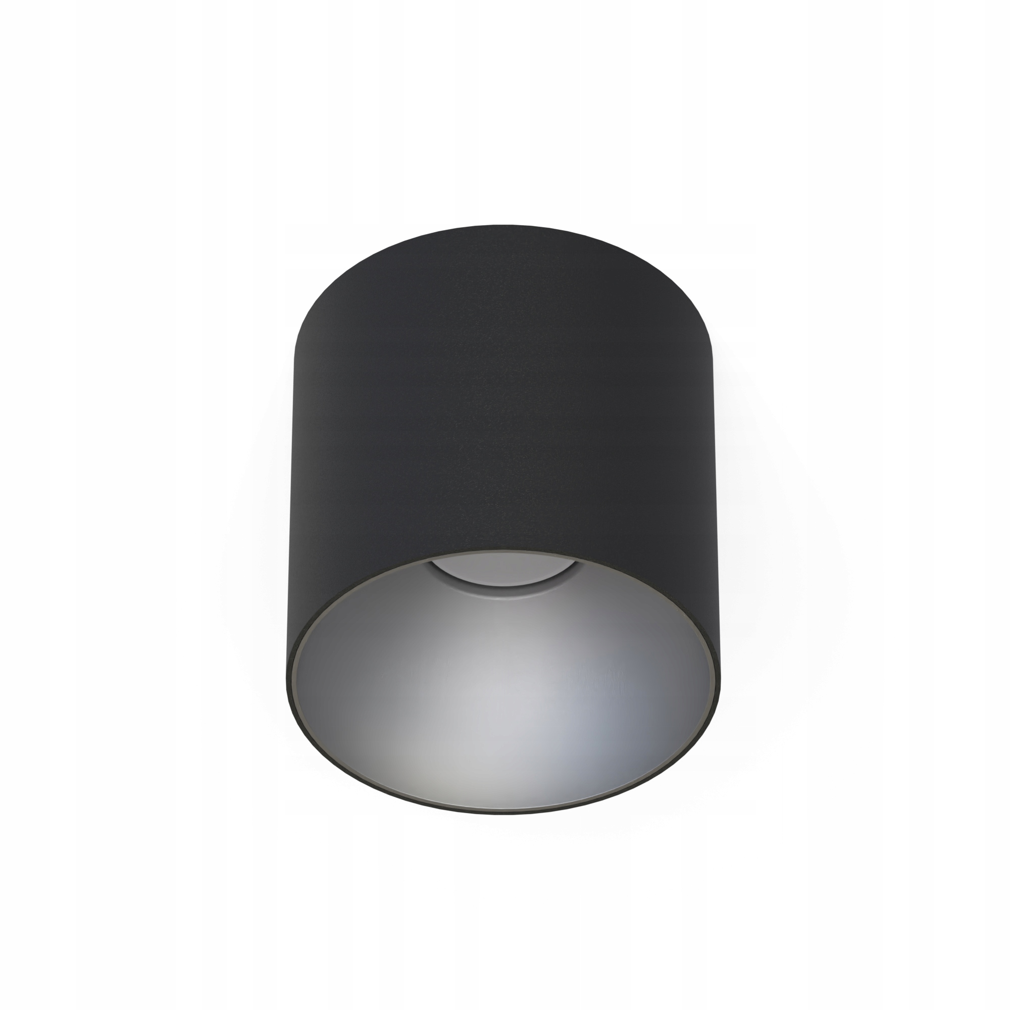 Downlight nástěnný Nowodvorski Point Tone 1xGU10 černý 12.5 stříbrný