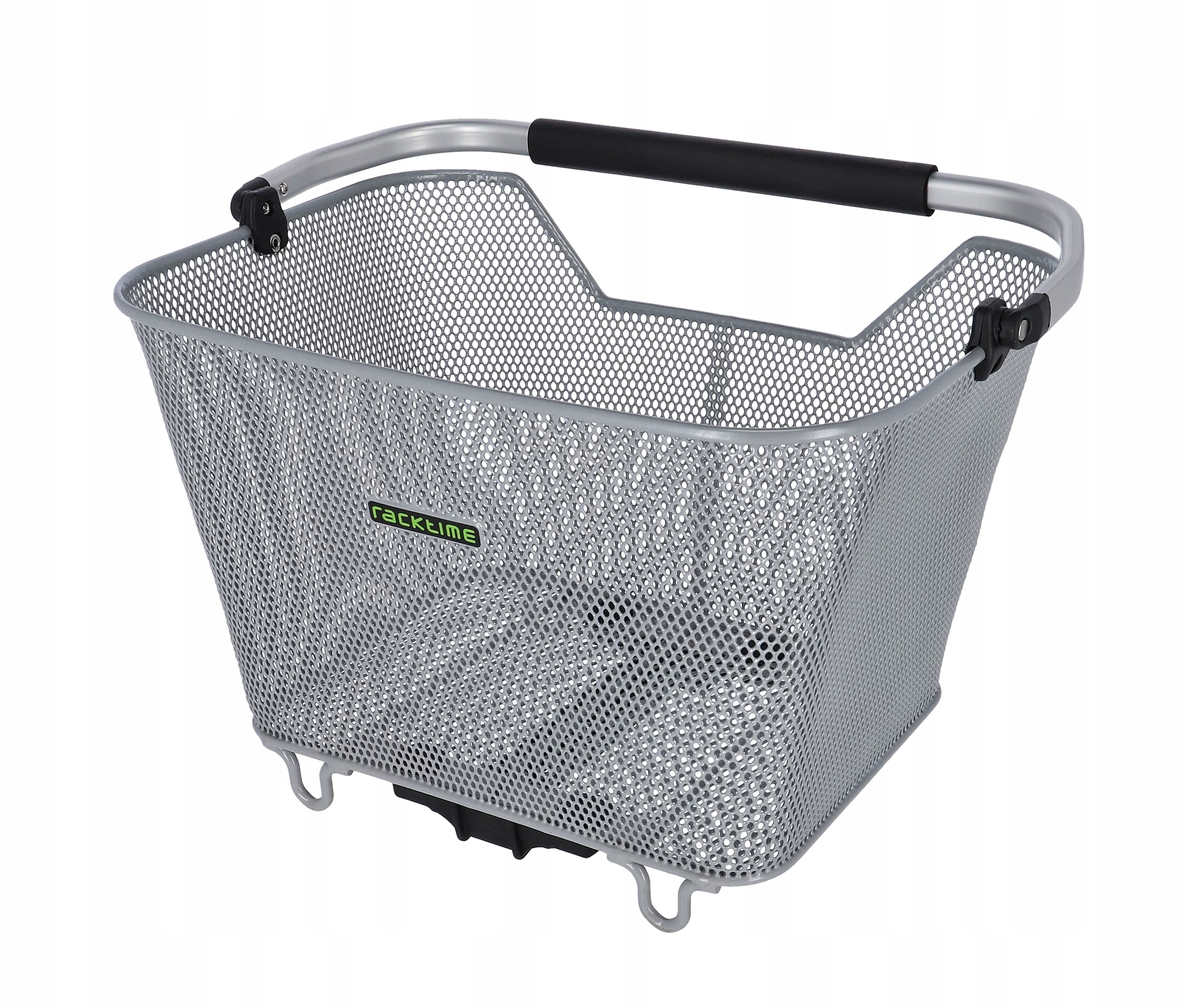 Racktime Systémový Košík Zadní Baskit Deluxe 2. 0 45x33x30cm, Stríbr. ,