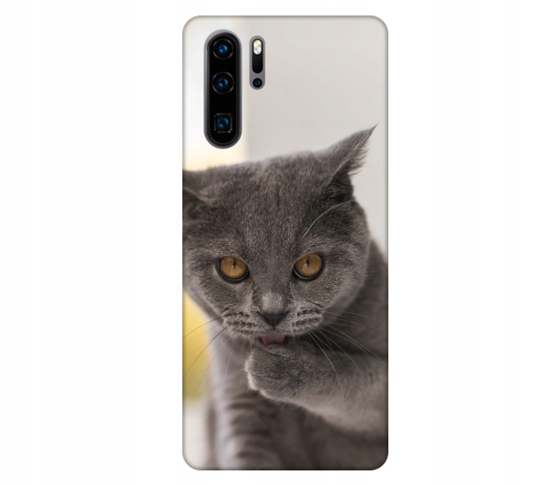 

Etui pokrowiec do Huawei P30 Pro Kot kotek smieszn