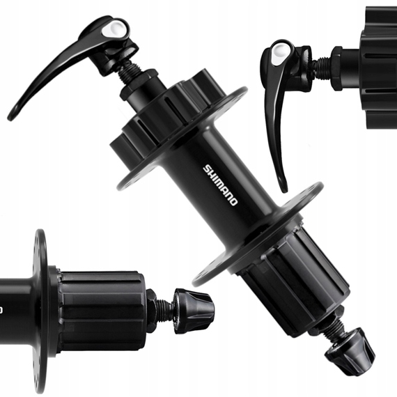 Zadní náboj Shimano Cues FH-QB400-HM, ložiska strojů, 8-11 řad 6 šroubů