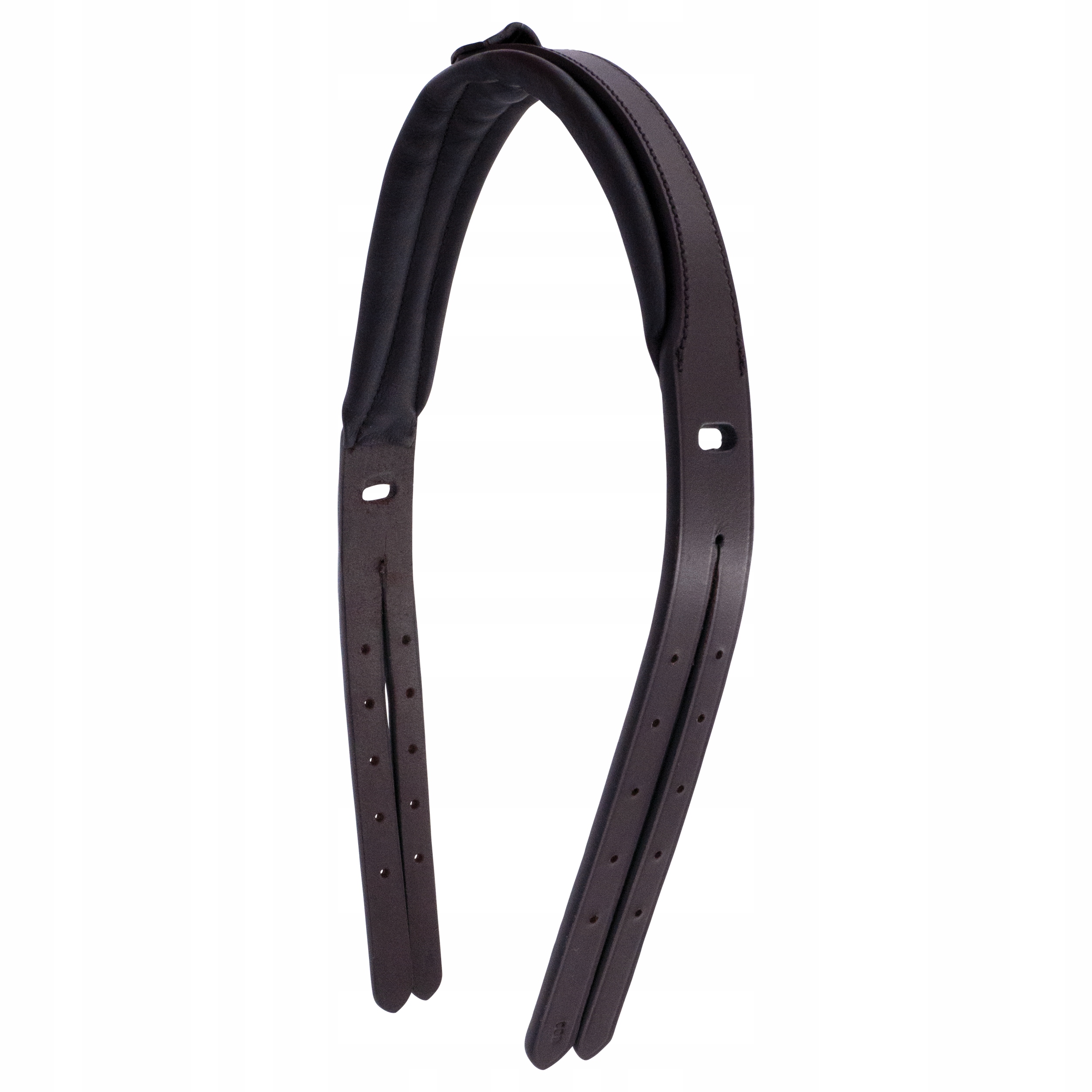 Pasek potyliczny skórzany – Classic – Busse brązowy, r. Pony