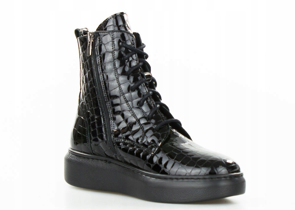 WORKERY PLATFORMY NA KOTURNIE KROKODYL SEMPRE 38 Marka inna