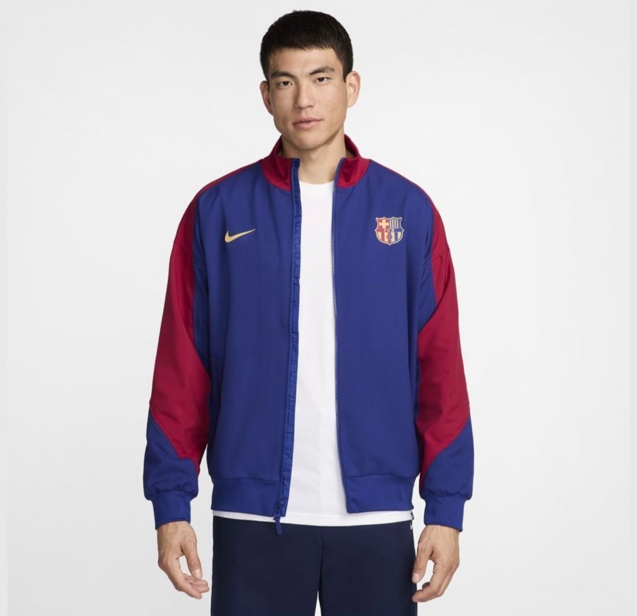Kurtka Fc Barcelona Pre-match 24/25 Nike FN9795-455 Rozmiar S