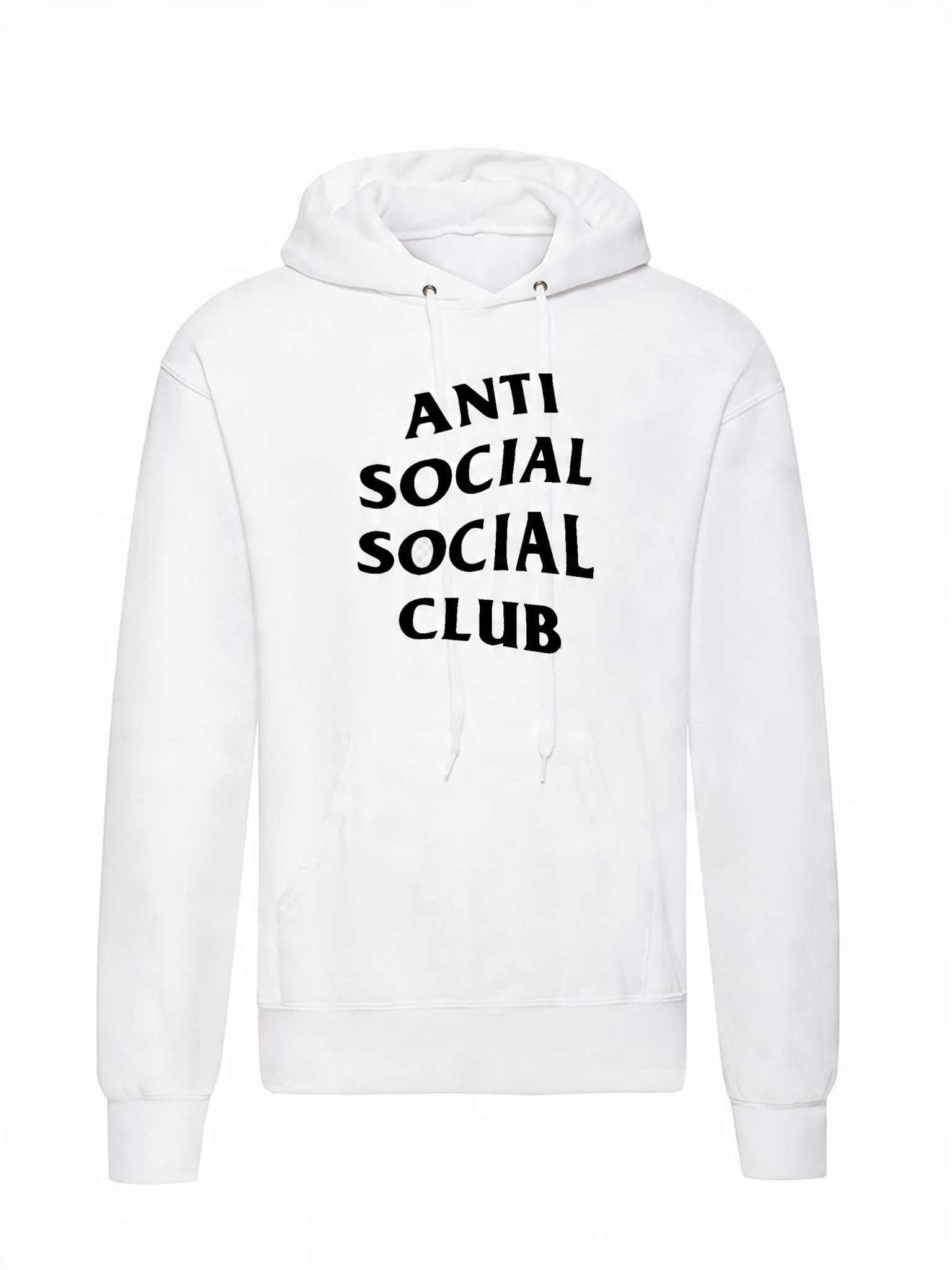 

Bluza Damska Biała Anti Social Club Z Kapturem M