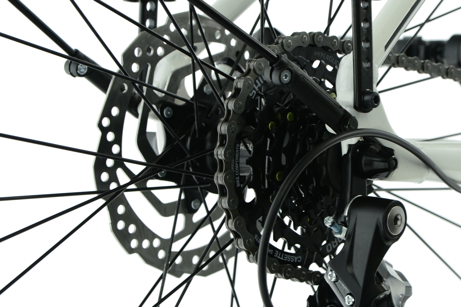 Rower Trekkingowy Kands 28 Verso V1 r19' biały SHIMANO HYDRAULIKA r25D