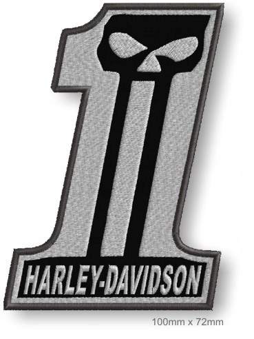 

Naszywka termo Harley Davidsoin haft 100mm x 72mm