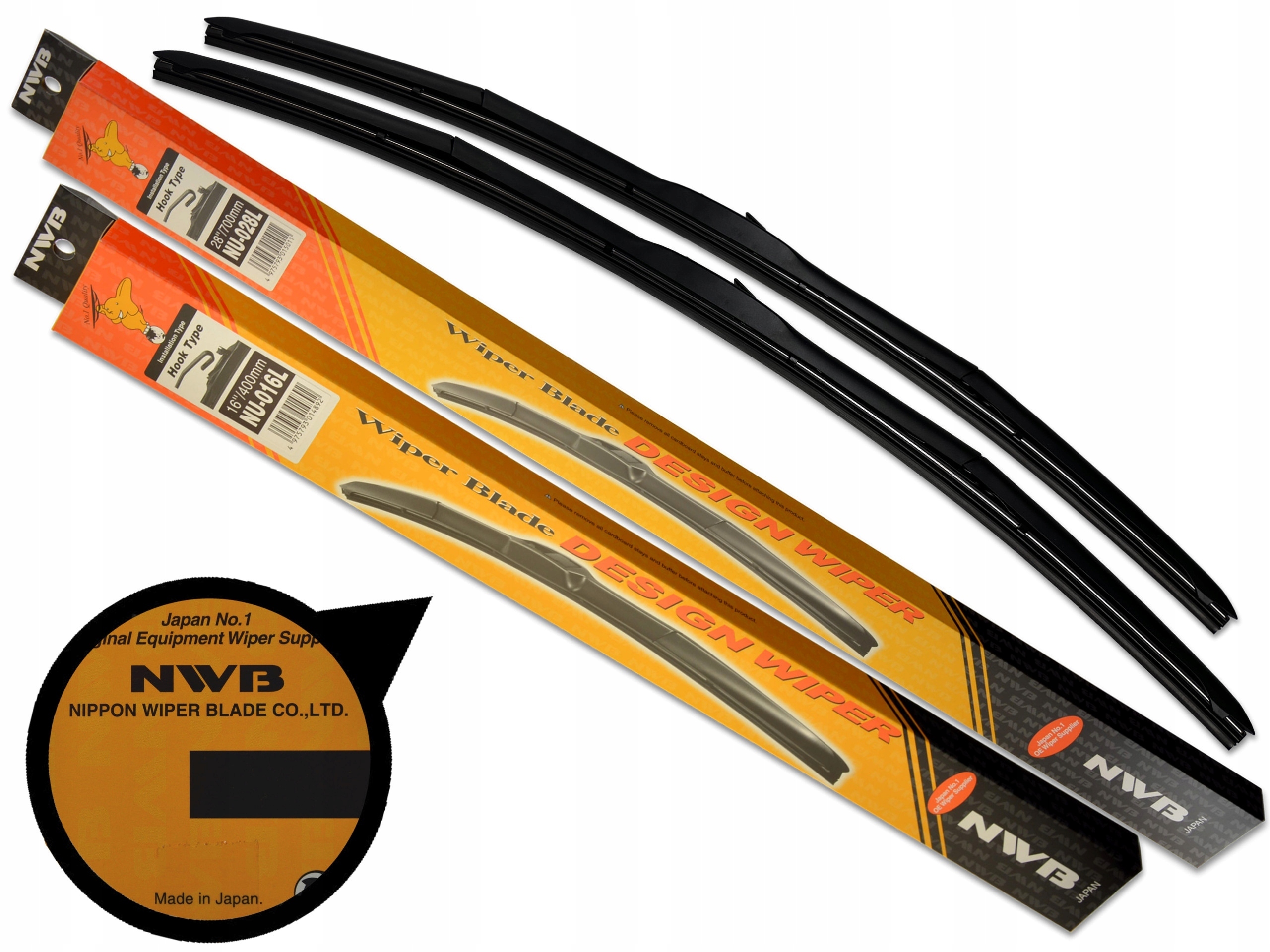 Toyota Previa 06 – Sada Hybridních Stěračů Nwb 700 MM 400 MM