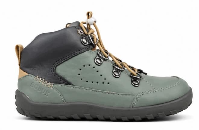 Trzewiki dziecięce Bobux Alpha Barefoot Bran Leather 27