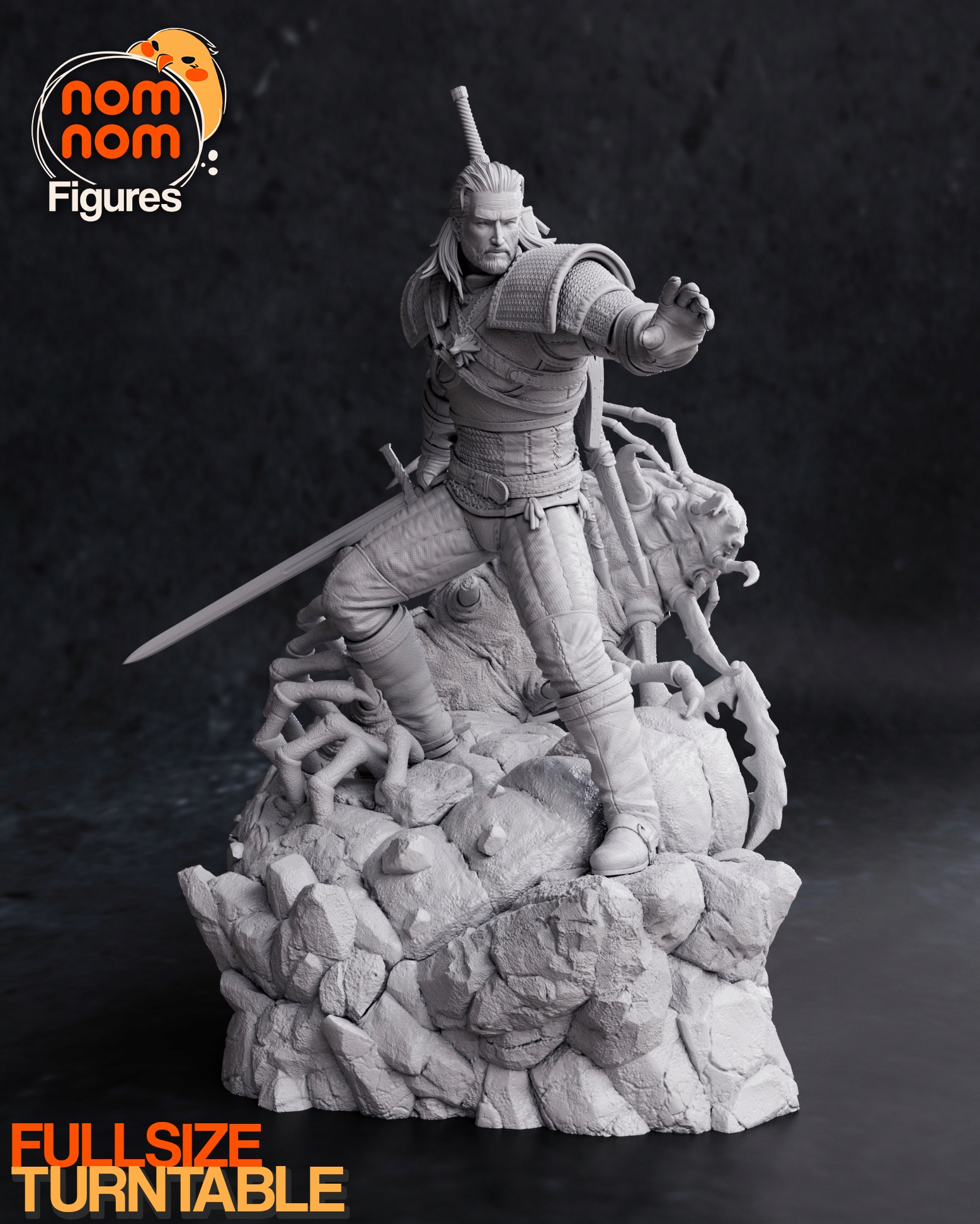 Figurka Geralt z Rivie