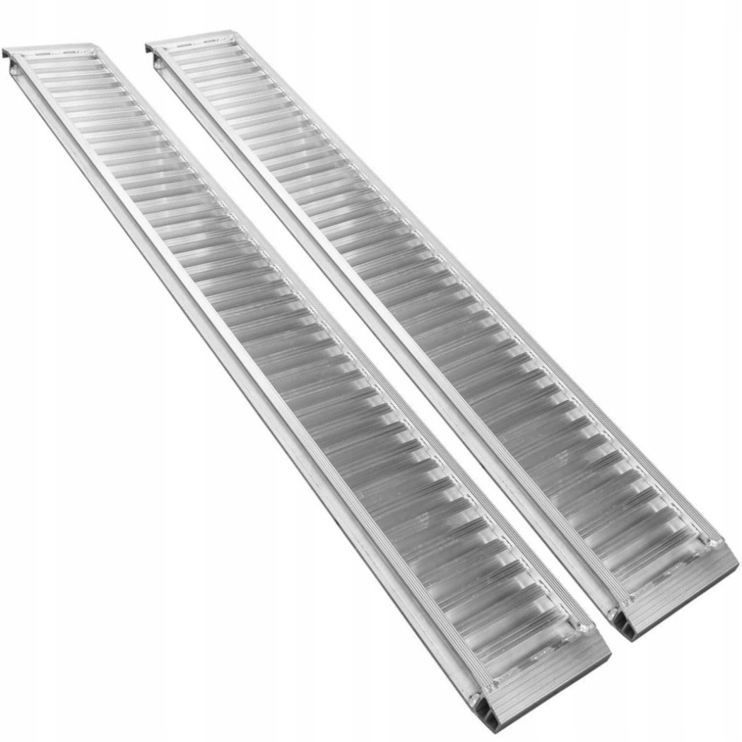 Komplet 2x najazdy aluminiowe 2 5 metrowe 3000 kg