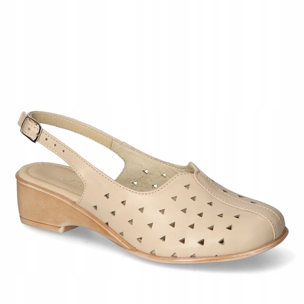 Sandály Wielbut 131 Béžová lico 40