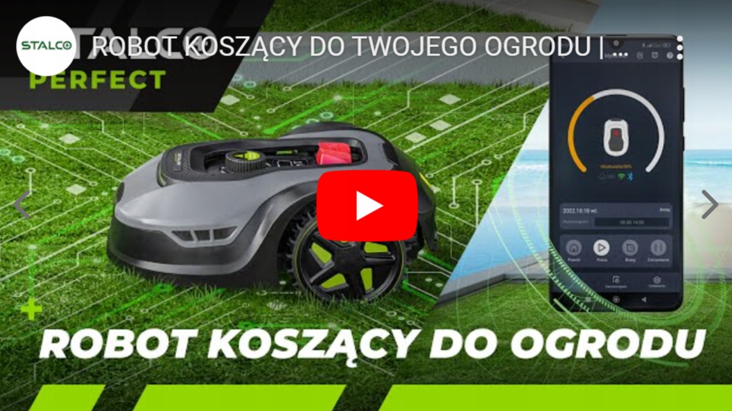 ROBOT KOSZĄCY KOSIARKA AUTOMATYCZNA RMP300 STALCO PERFECT EAN (GTIN) 5904012198135