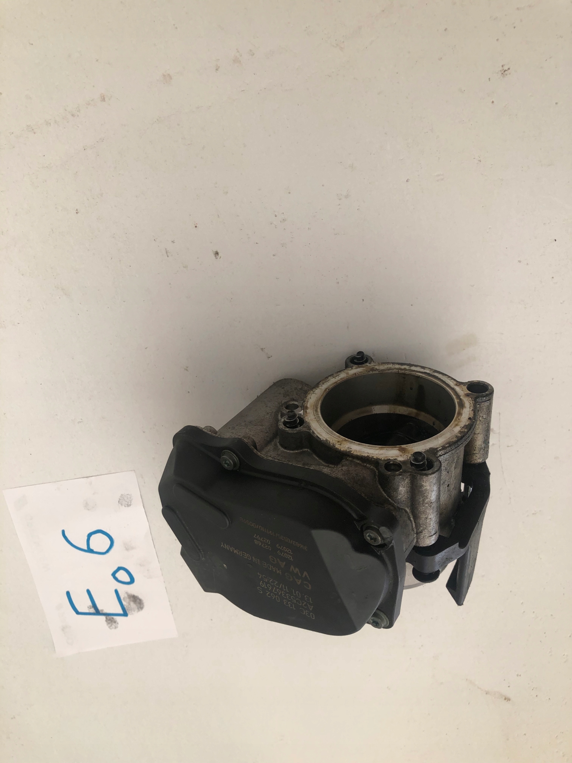 Valvola a farfalla 03C133062S A2C53367619 AUDI A1 8X 2012 1.4 TFSI