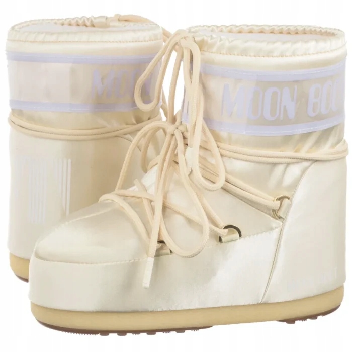 Dámské boty Sněhule Moon Boot Icon Low Pearly Ivory 1409660 Béžová