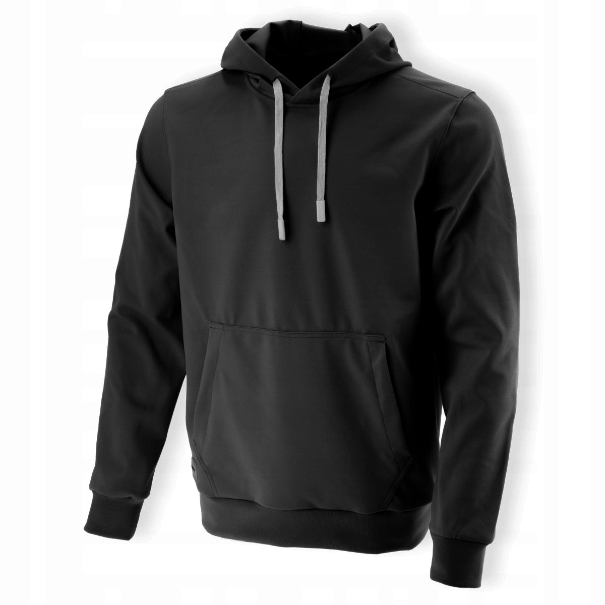 Pánská Mikina S Kapucí XXXL Polyester Spandex Černá Dedra