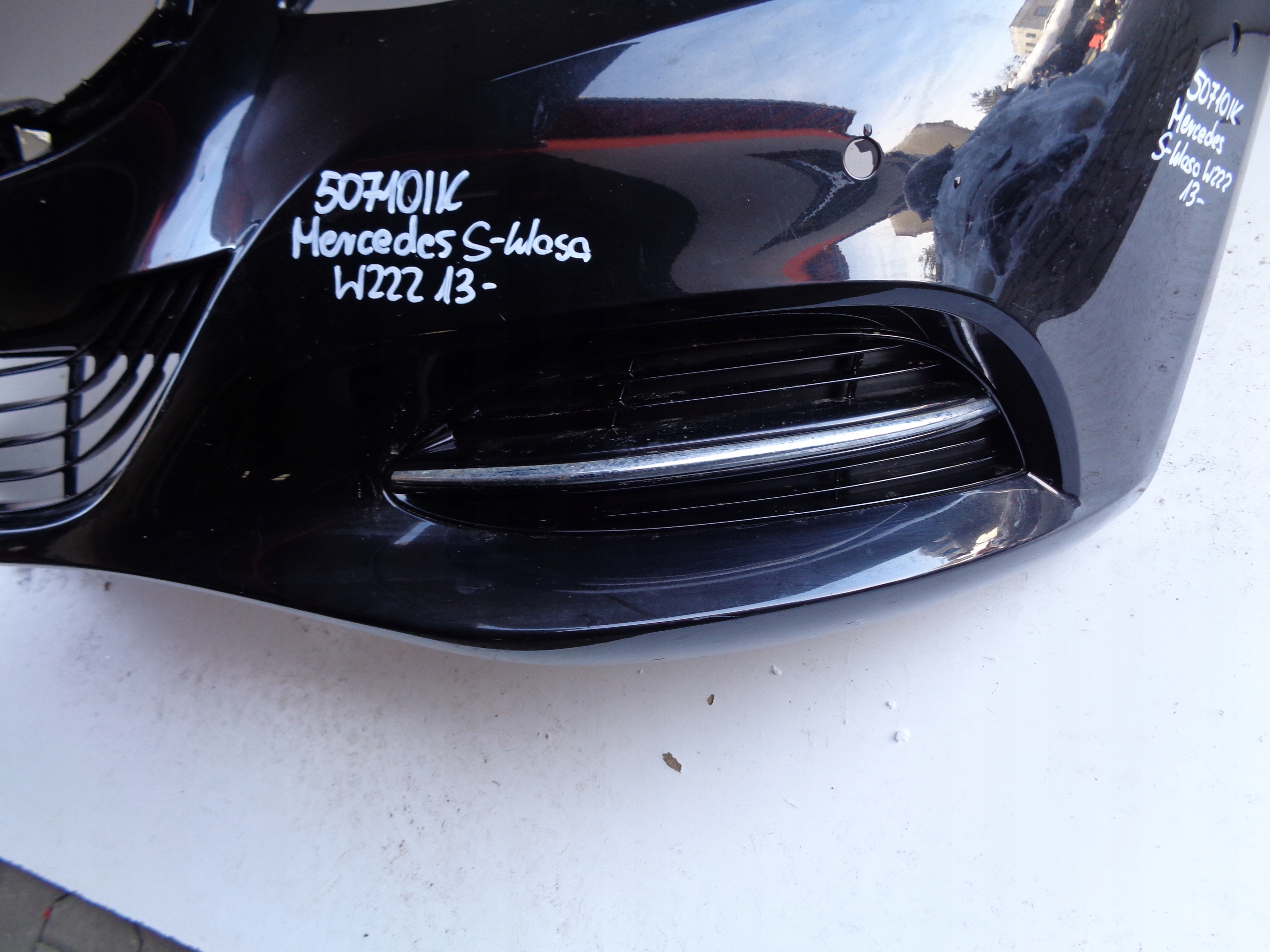 front bumper MERCEDES s-class W222 13-16 NR 50710