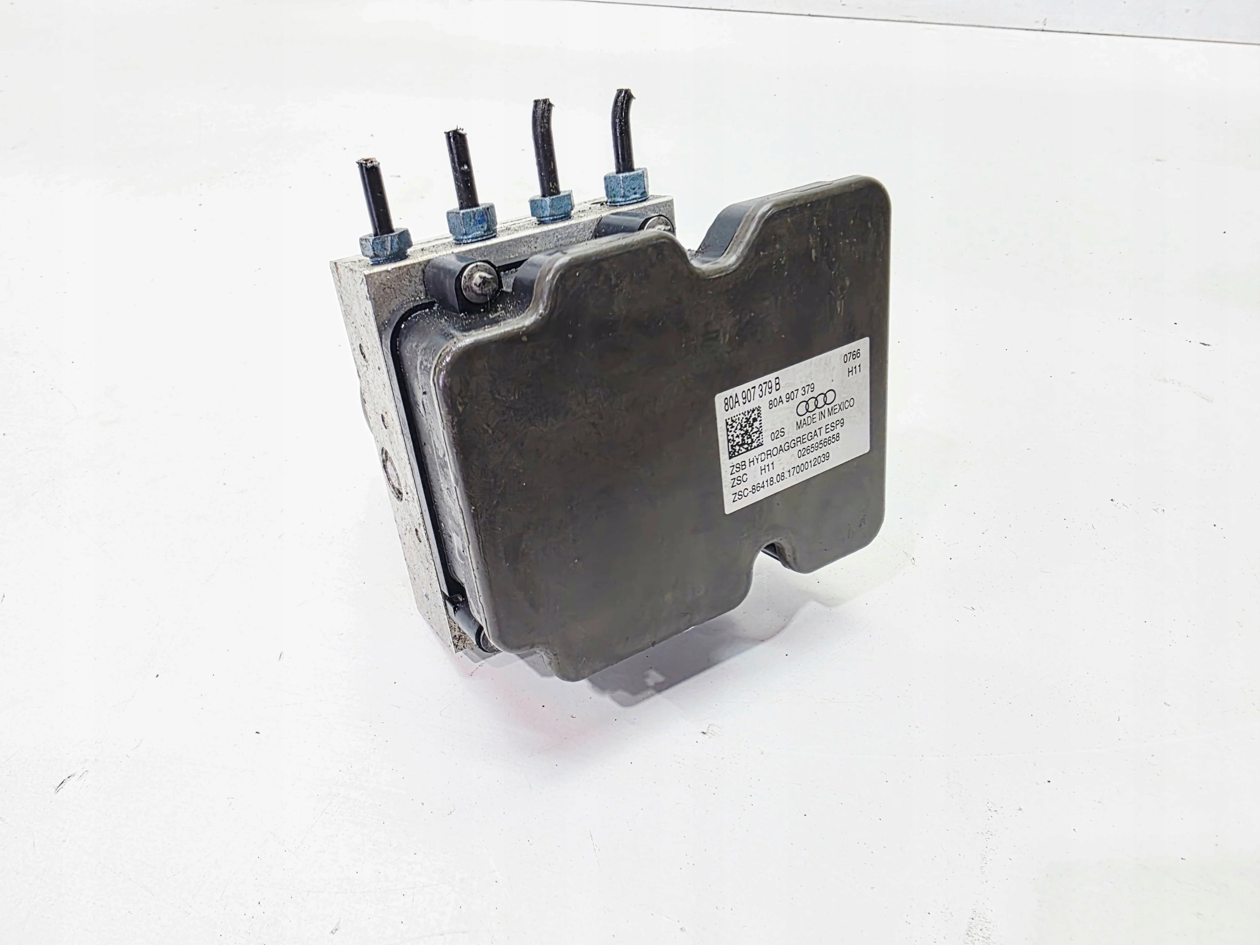 brake booster + control unit ABS ESP AUDI Q5 FY 80A907379B 80A614517B 1/26