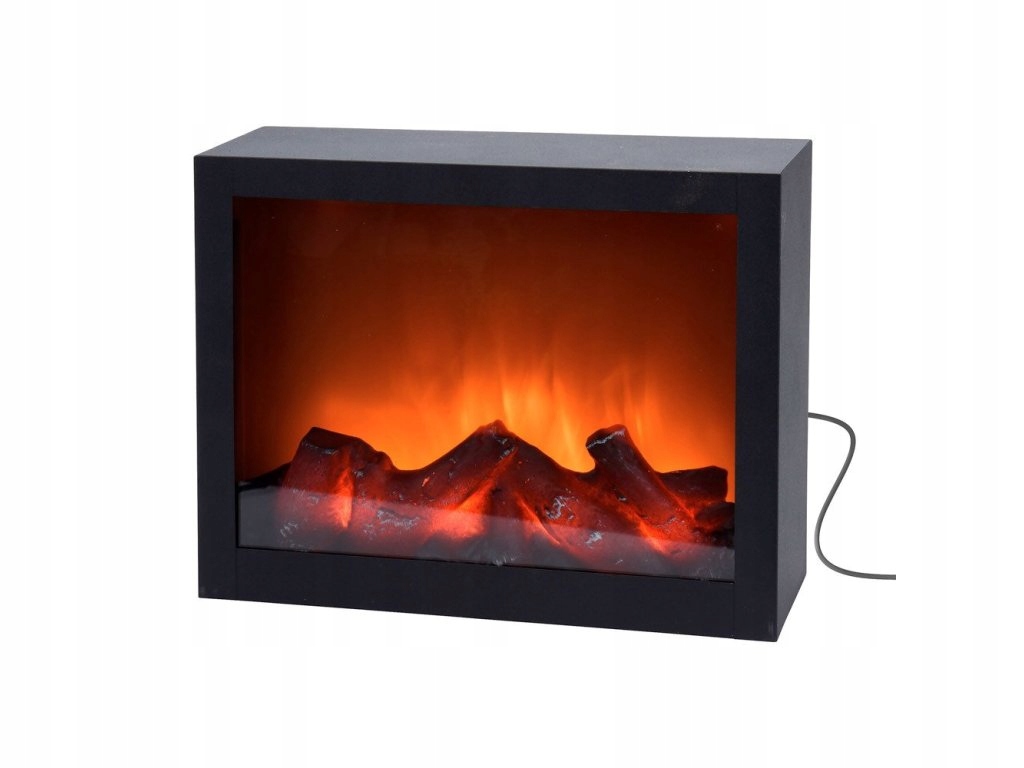 Elektrický krb Led vánoční dekorace, 29 x 23 cm