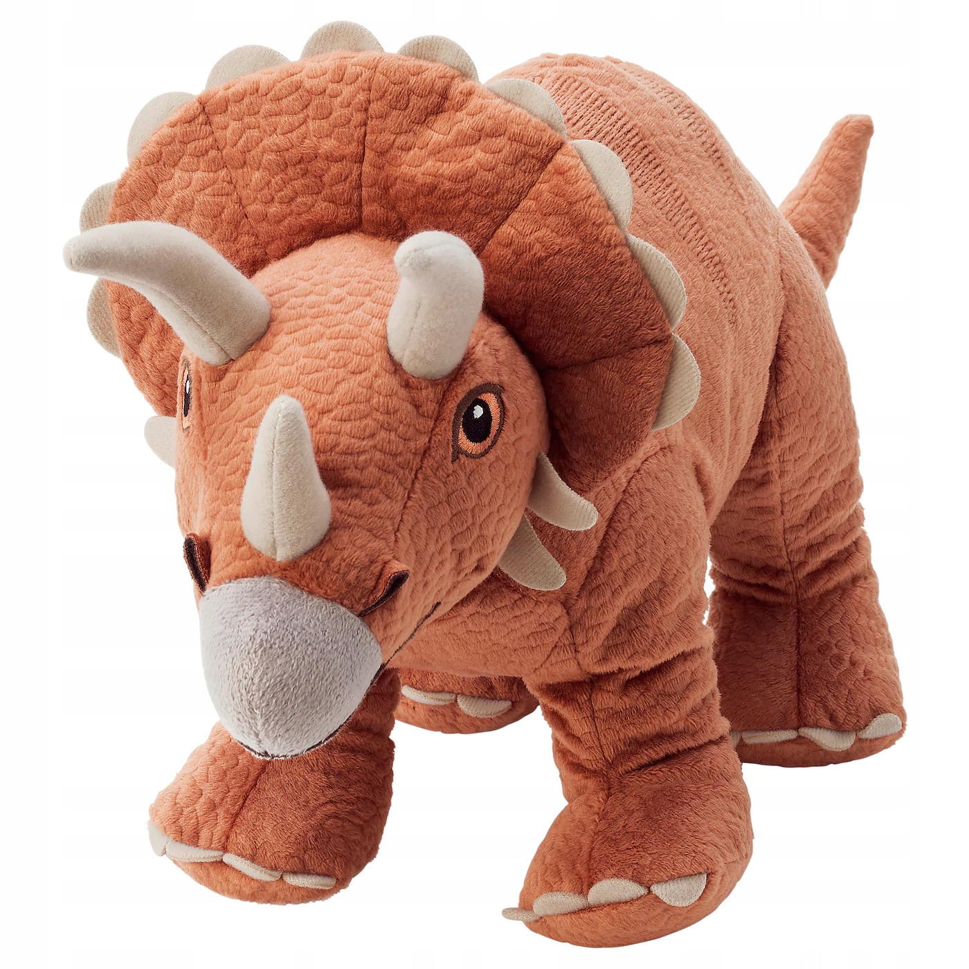 Ikea Jattelik maskotka Triceratops 46 cm