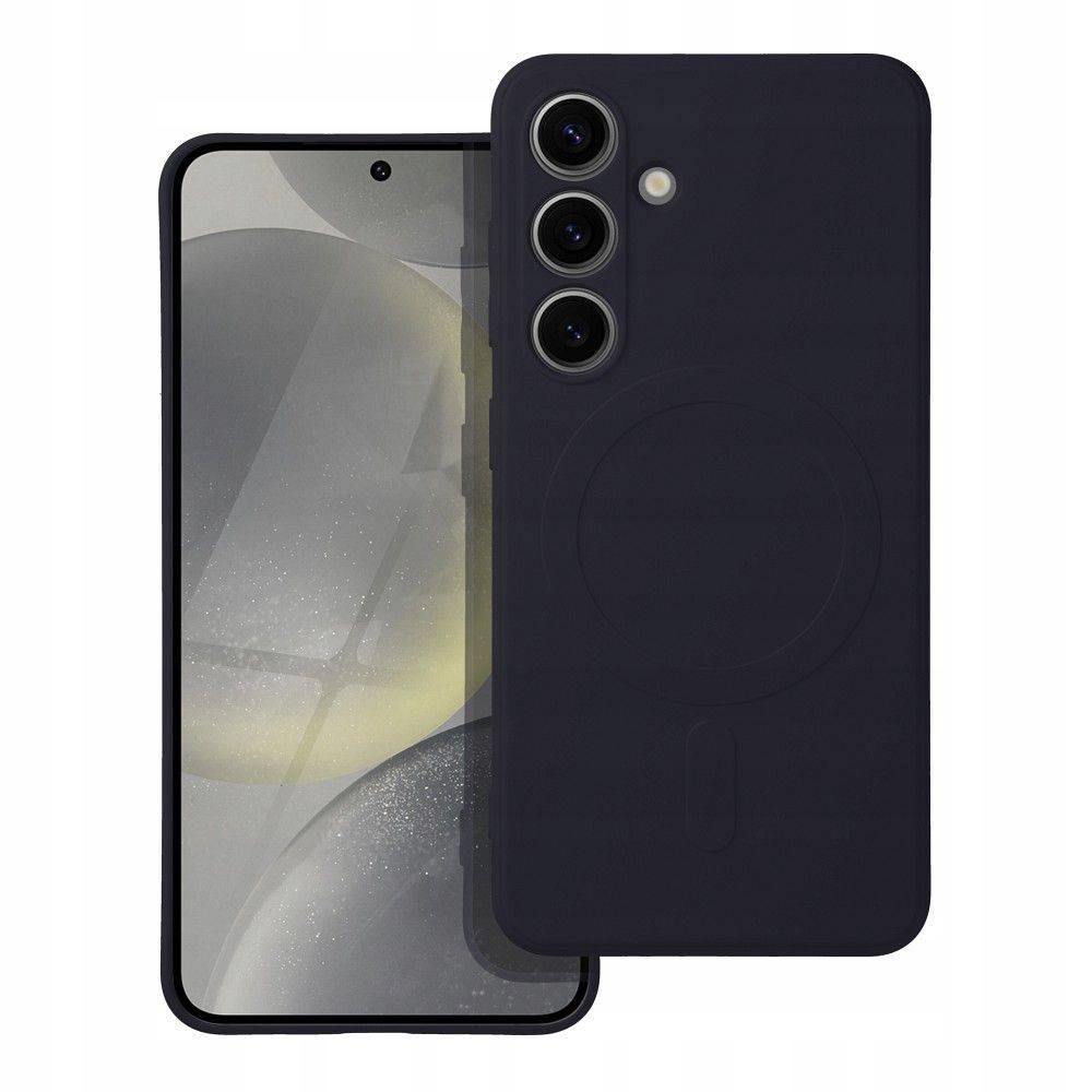 Etui Silicone Mag Cover Kompatybilny do Magsafe Do Samsung A36 Czarny