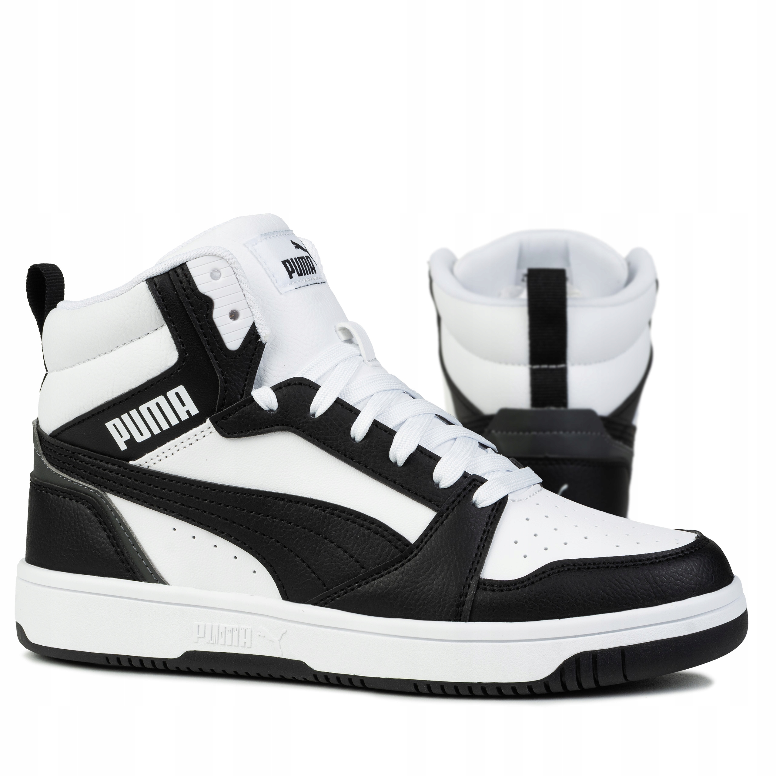 Buty sneakersy Puma Rebound V6 MID Jr 393831 01