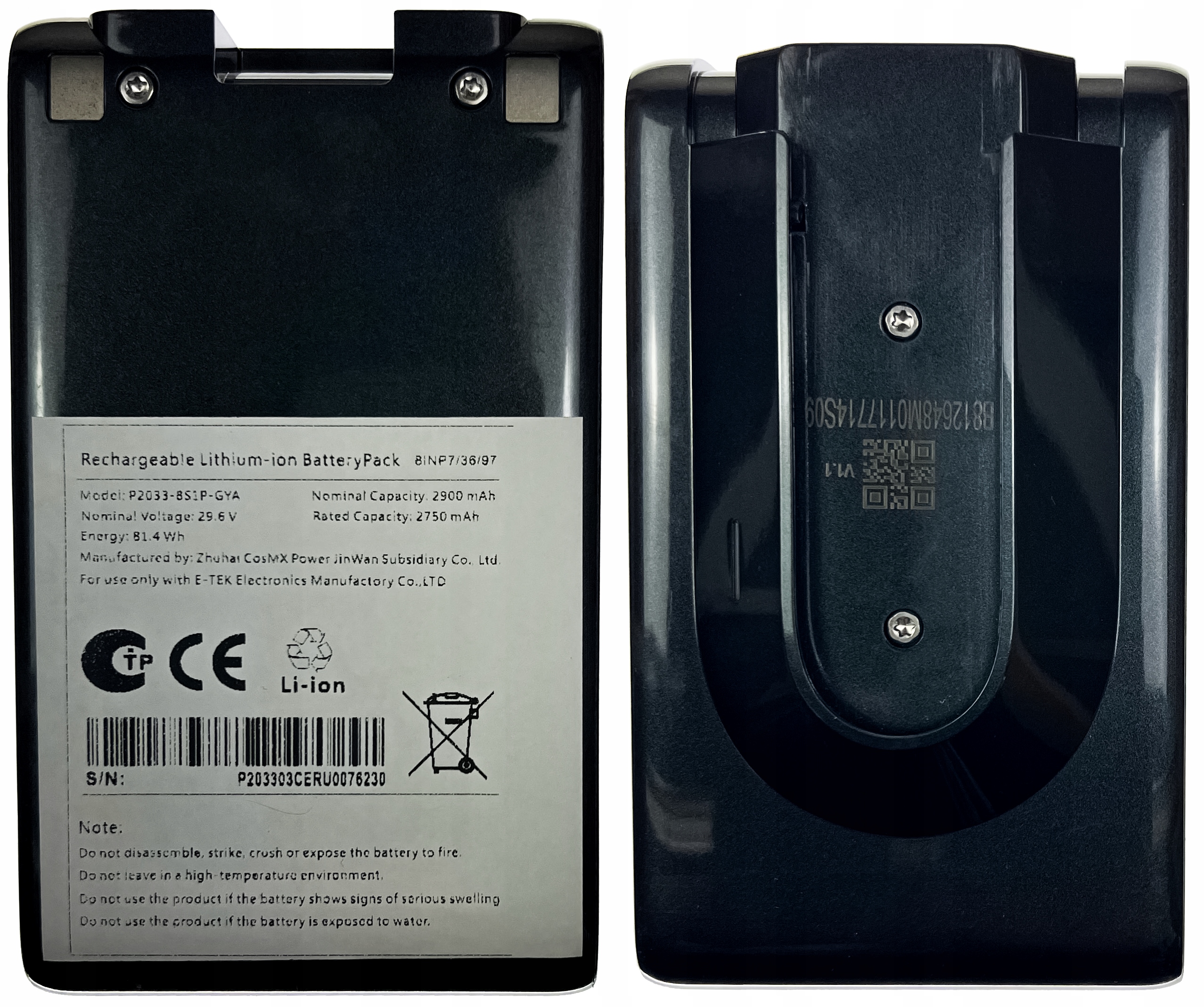 Nová batéria T30 P2033-8S1P-GYA pre vysávač Dreame R20, Dreame R20 Aqua