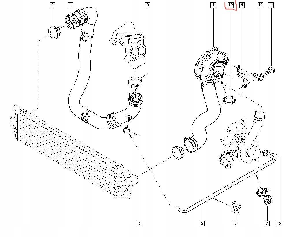 Renault OE 7701067701