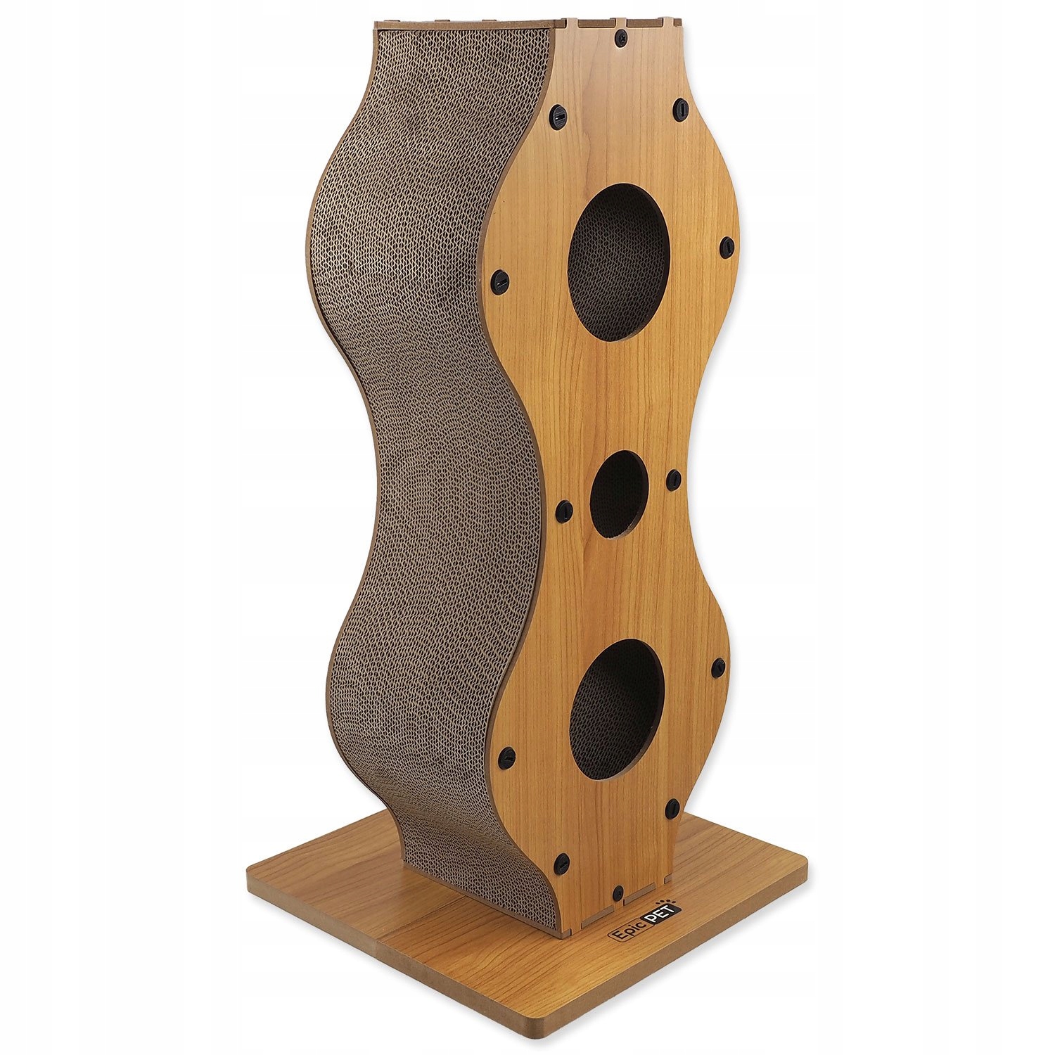 Levně Škrabadlo Epic Pet ve tvaru osmičky s hračkou 30x30x61cm