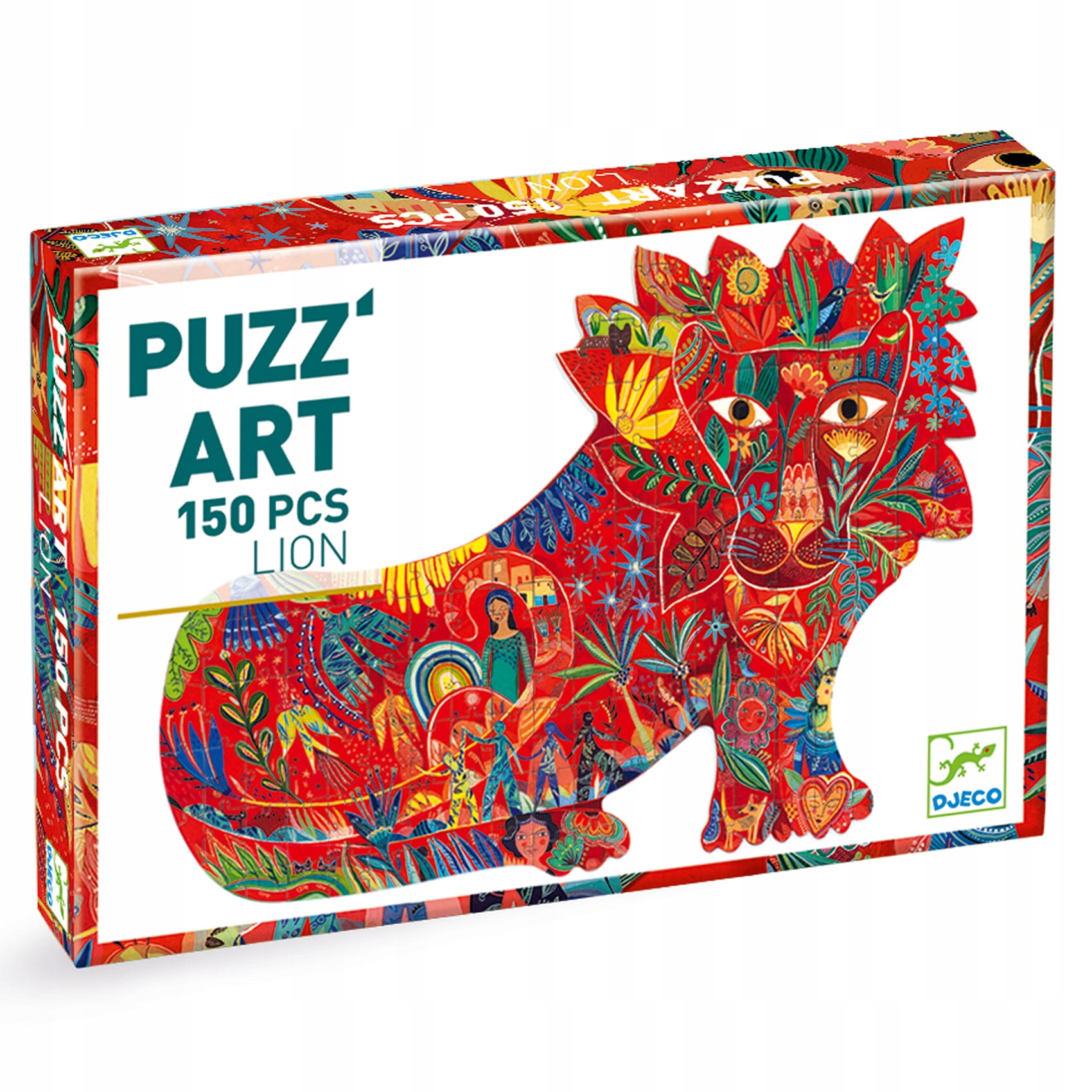 

Puzzle artystyczne Lew 150 elementów Djeco