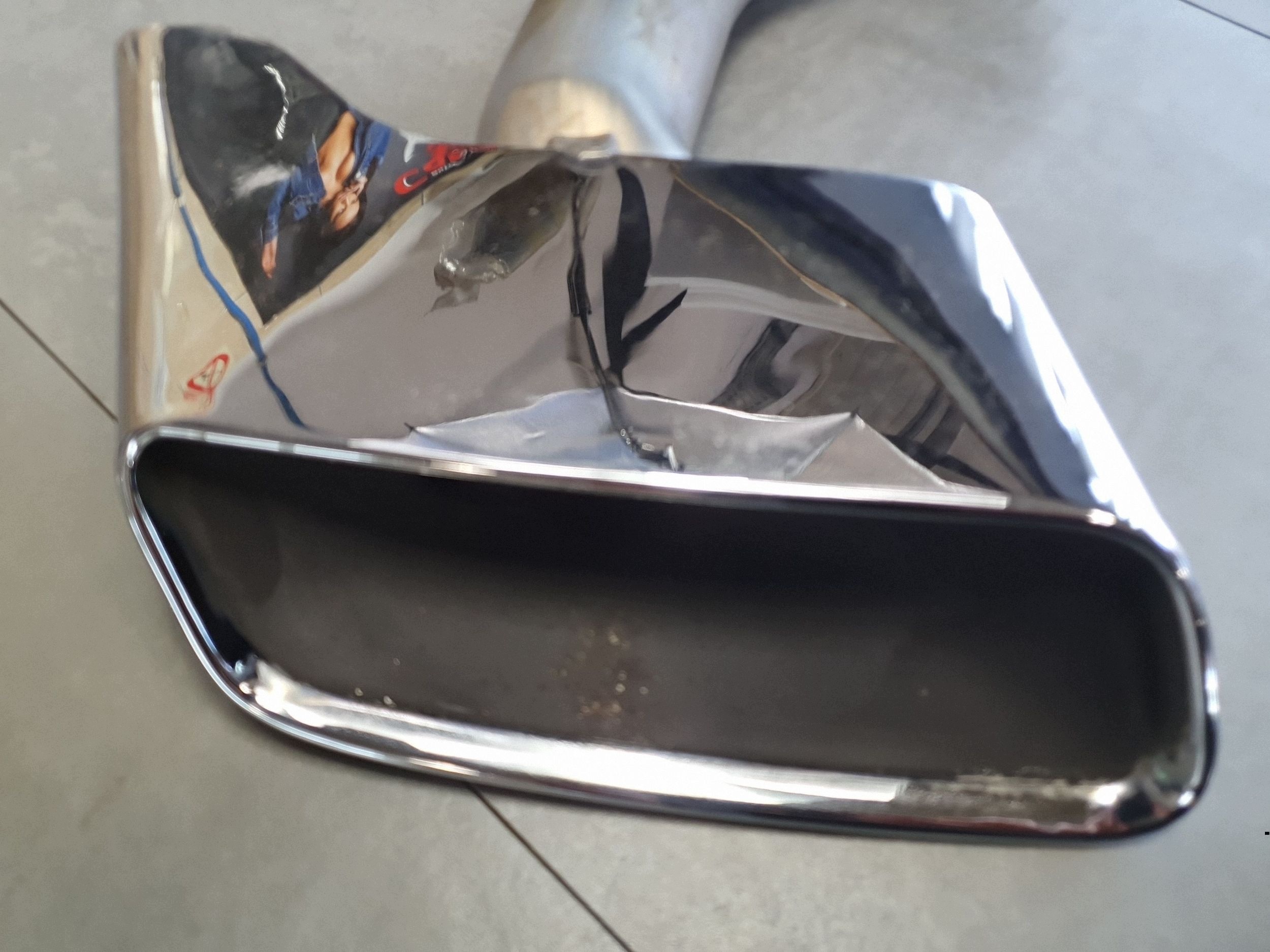 Audi Q7 4M TERMINALE dello scarico Destro 4M0253682J