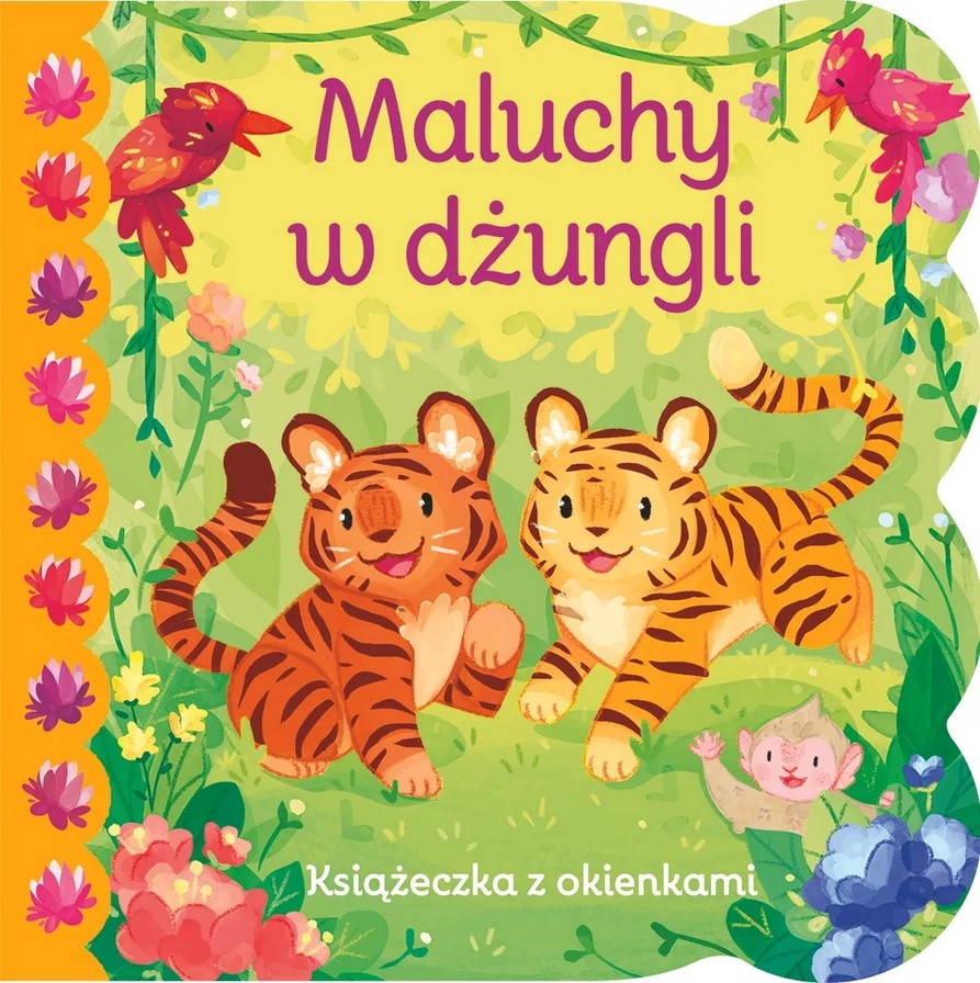 Maluchy w dżungli. Książeczka z okienkami Ginger Swift, Laura Horton
