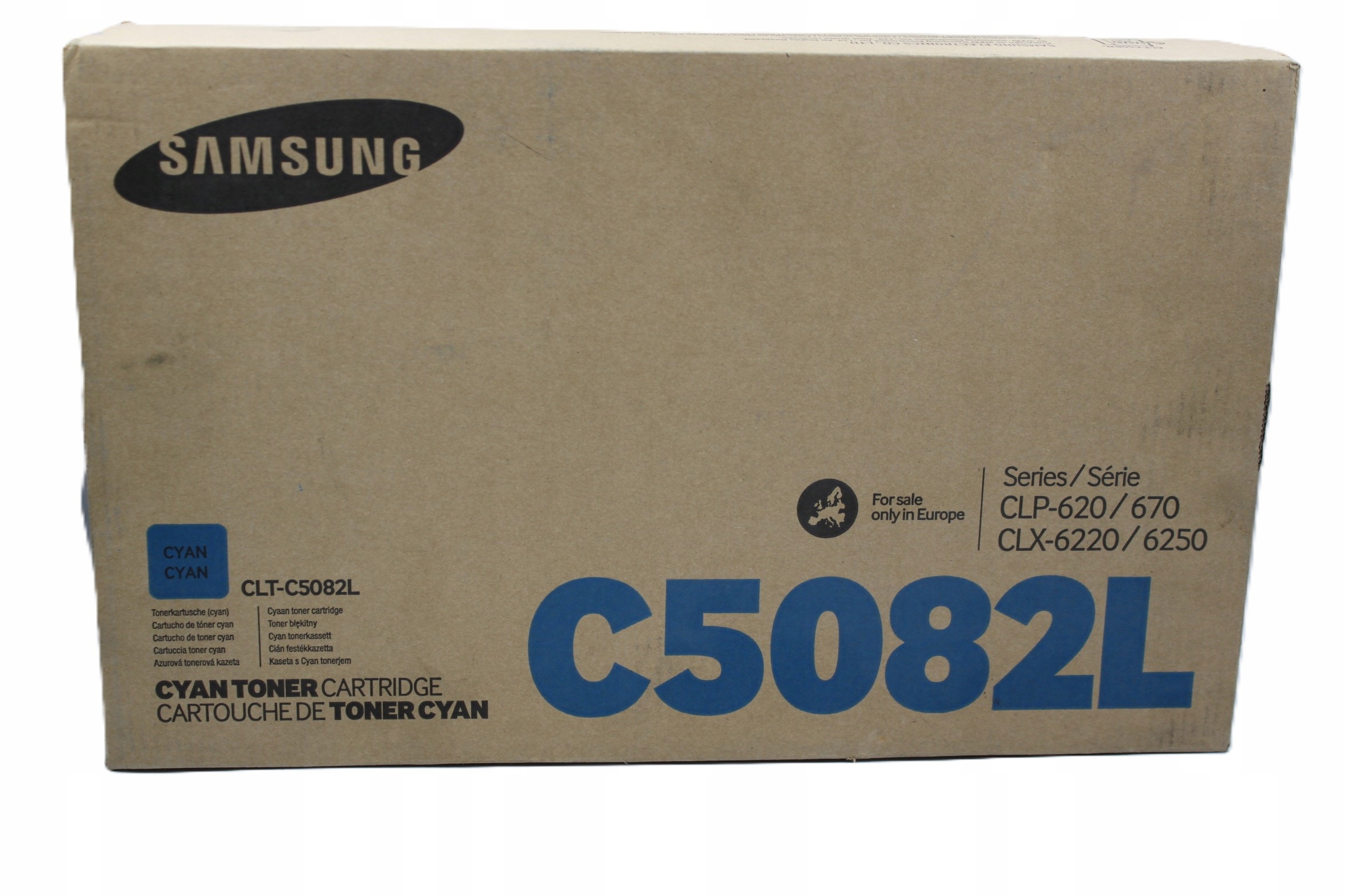 Samsung CLT-C5082L CLP-620/670 cyan toner originál