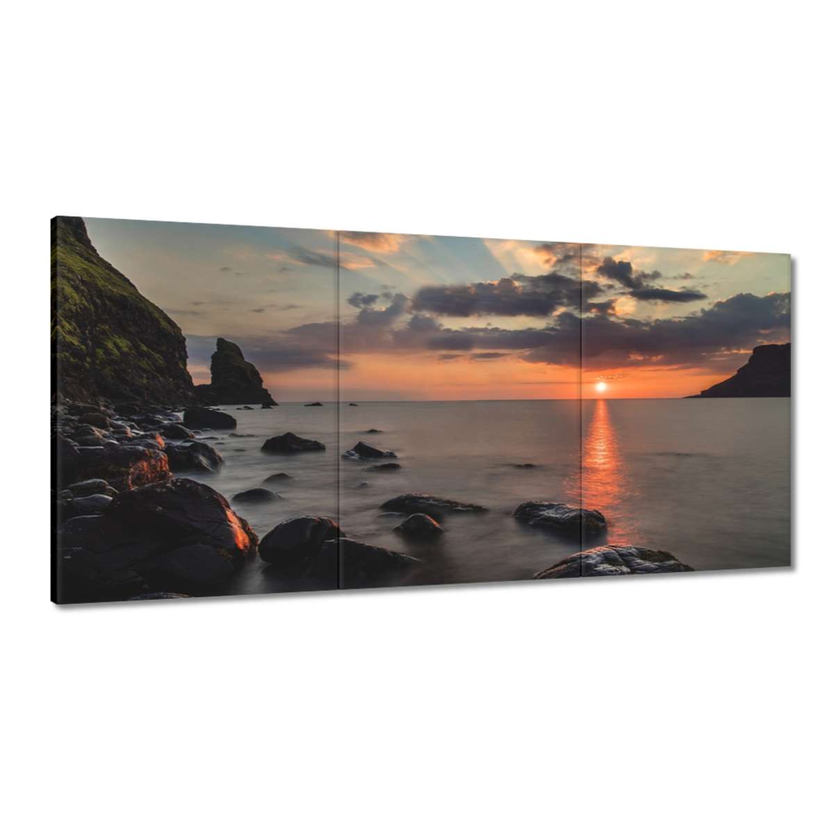 Obrazy 180x90 Východ slnka