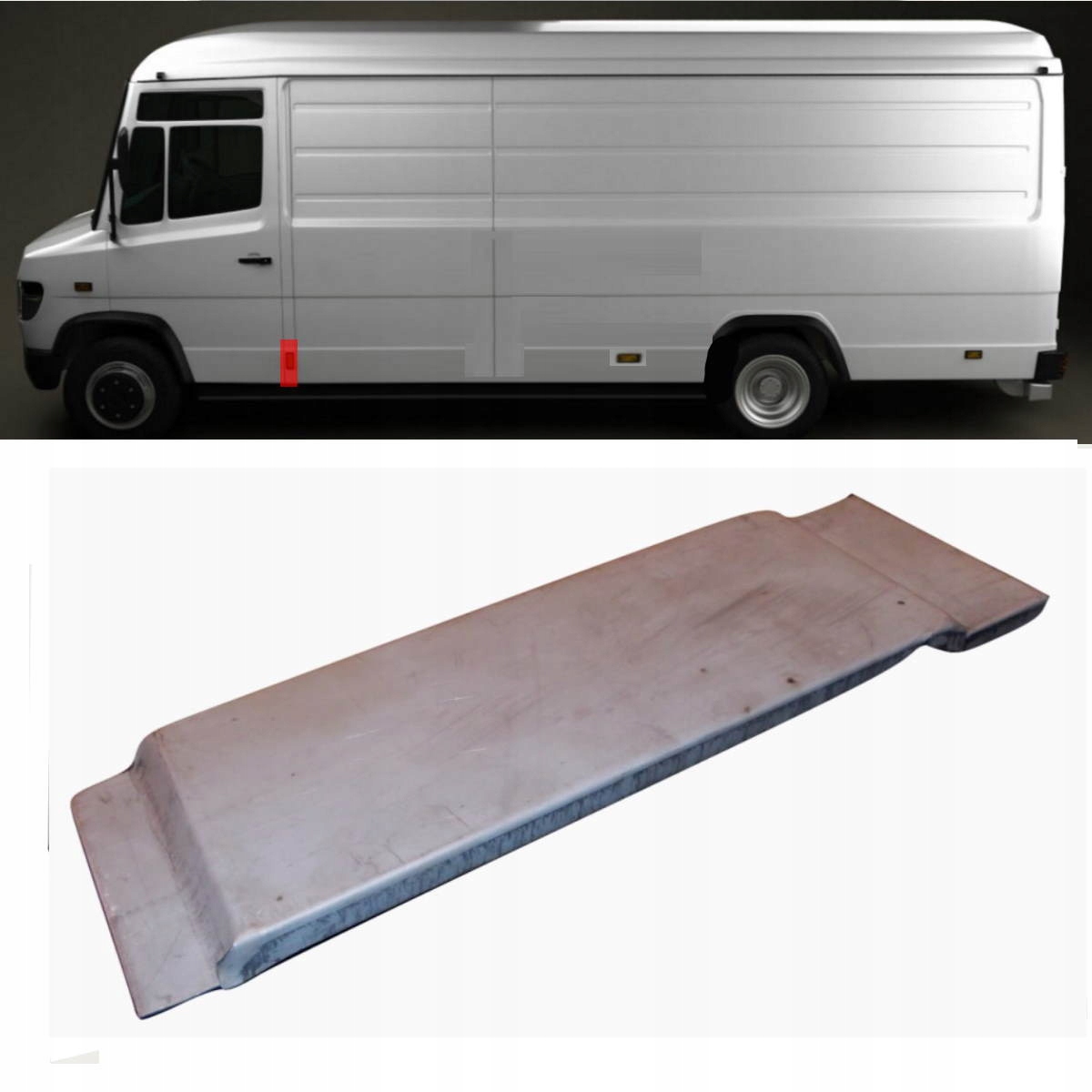 Levý Středový Sloupek Mercedesu Vario W670 95-