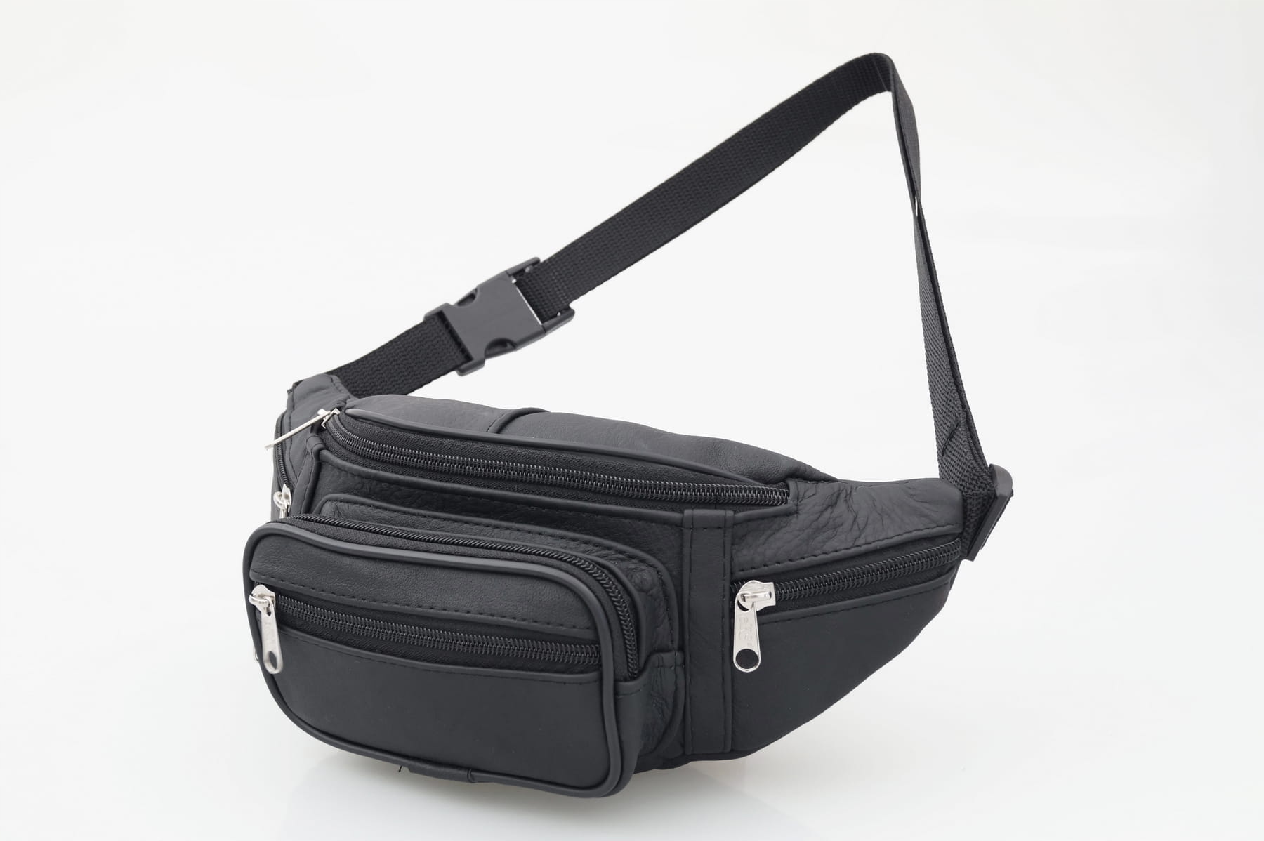 NERKA męska skórzana solidna polska CZARNA Kod producenta N135