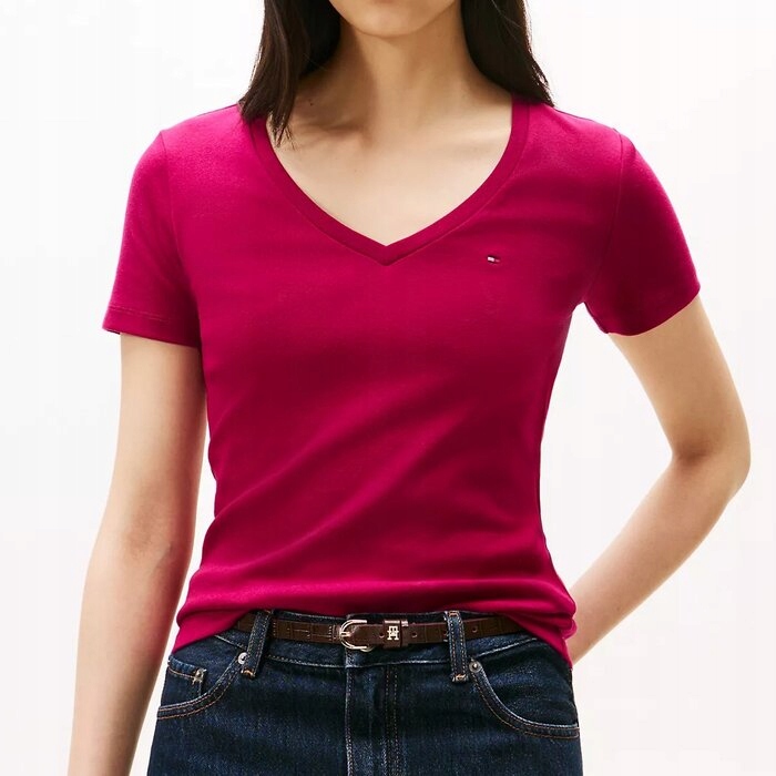 Tričko Tommy Hilfiger bavlněné růžové S (nové)