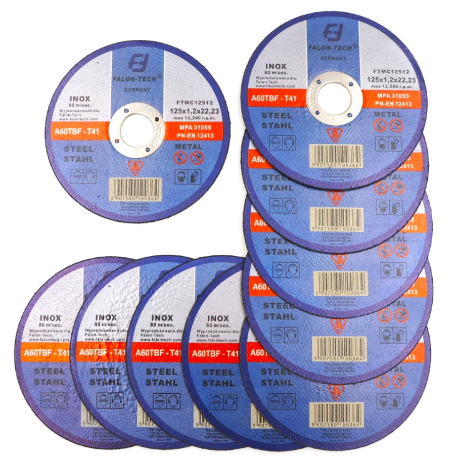 

Tarcza Tarcze Do Ciecia Metalu Stali 125/1,2 mm Ft