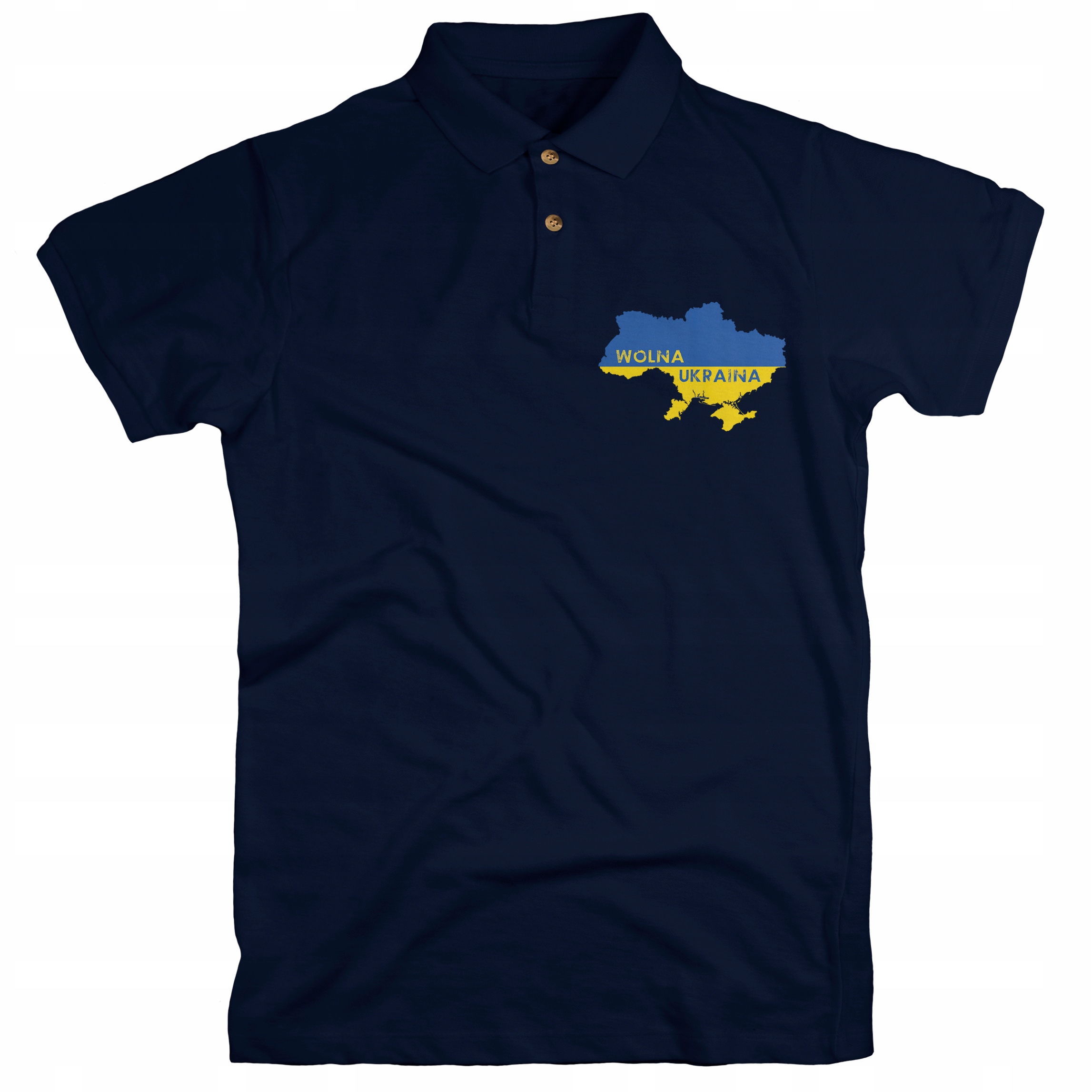 

T-shirt Koszulka Wolna Ukraina Napis Po Polsku